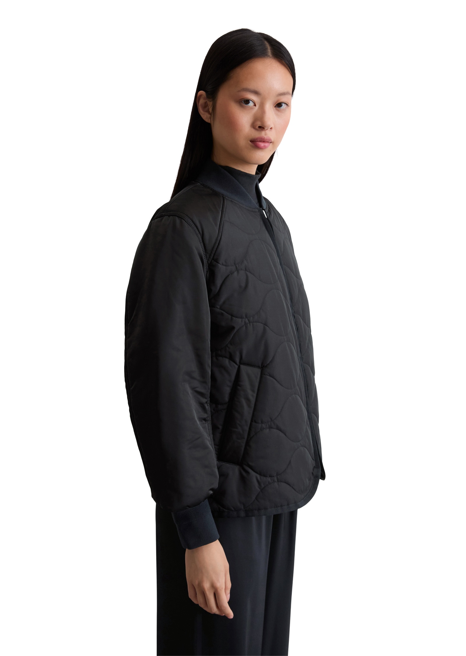 Marc O'Polo Outdoorjacke »im Cape-Stil«, ohne Kapuze