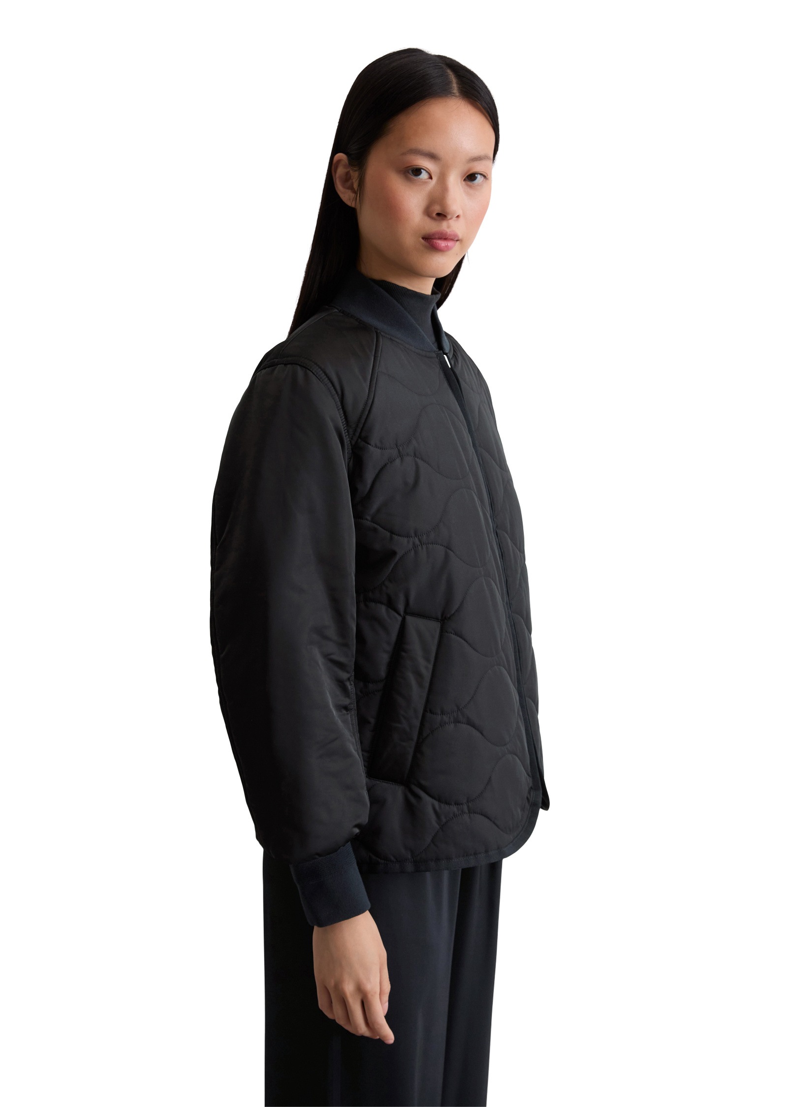 Marc OPolo Outdoorjacke "im Cape-Stil", ohne Kapuze günstig online kaufen