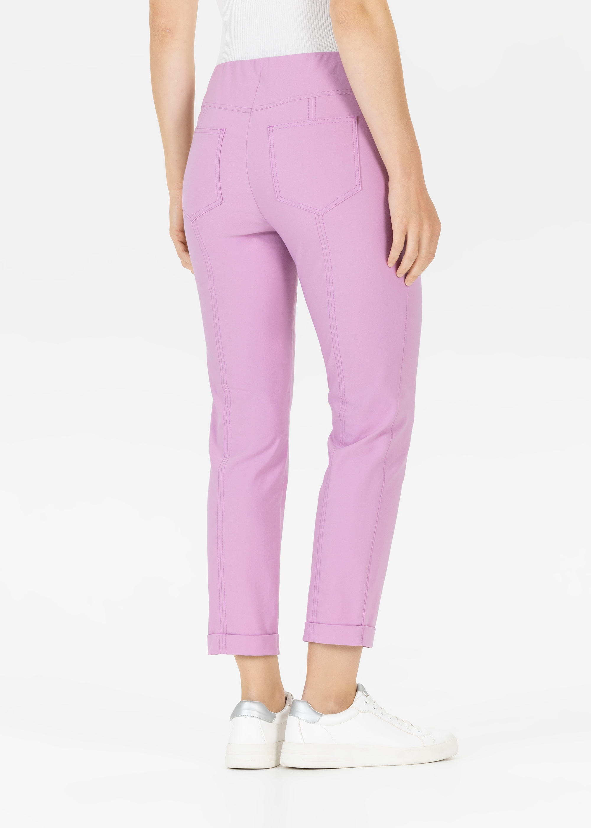Stehmann Stoffhose »Sylvia-680«  3/4-Hose mit schmalem Bein