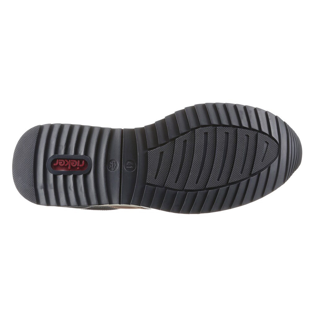 Marken Rieker Rieker Sneaker, mit praktischem Wechselfußbett dunkelblau-braun Marken Rieker Rieker Sneaker, mit praktischem Wechselfußbett dunkelblau-braun