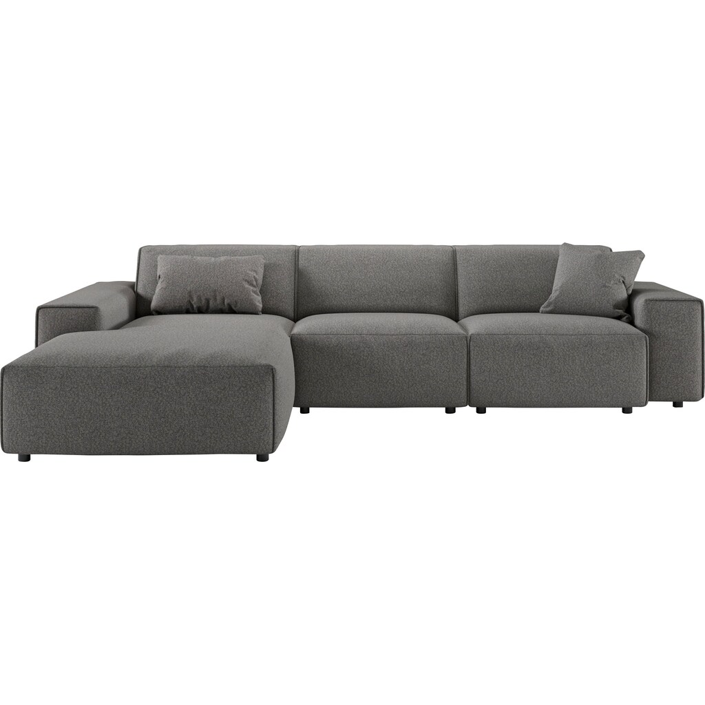 andas Ecksofa »Glimminge L-Form«, Breite 294, auch in Breitcord, Bouclé + Easy care-Bezug, Zierkissen