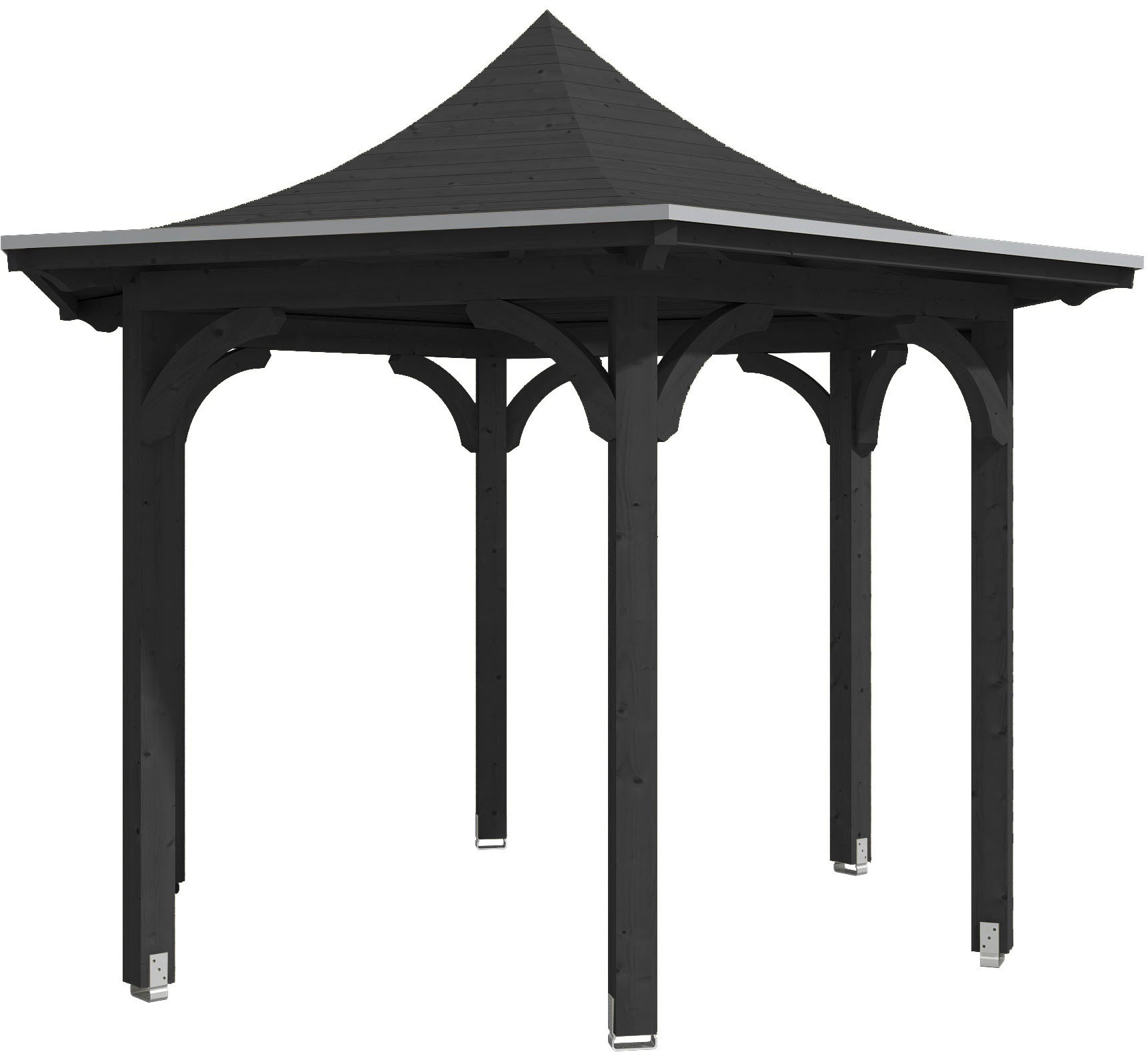 Skanholz Pavillon »Versailles«, 6-Eck, BxT: 418x360 cm