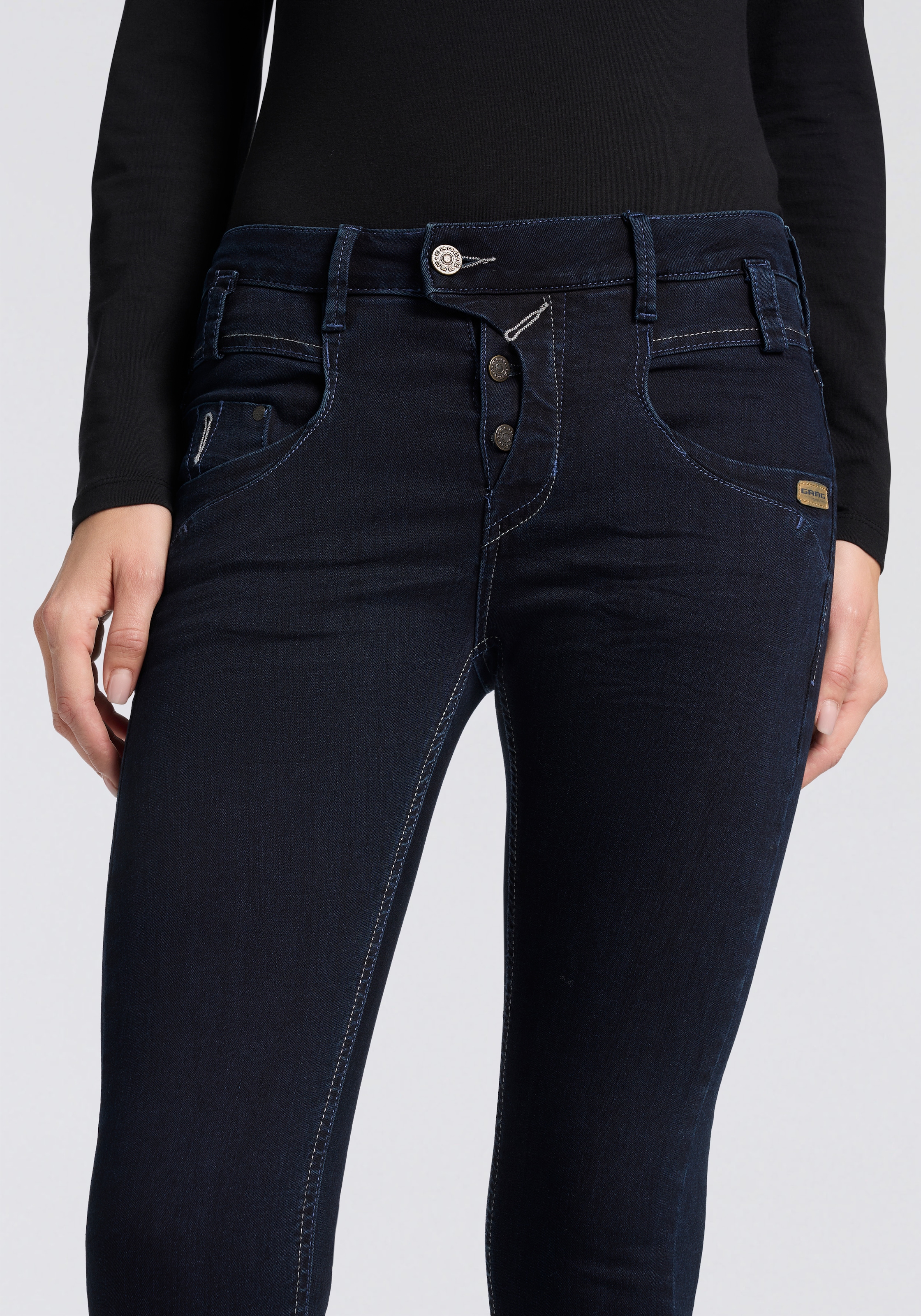 GANG Slim-fit-Jeans »94MARGE«, mit besonderem 4-Knopf-Verschluss