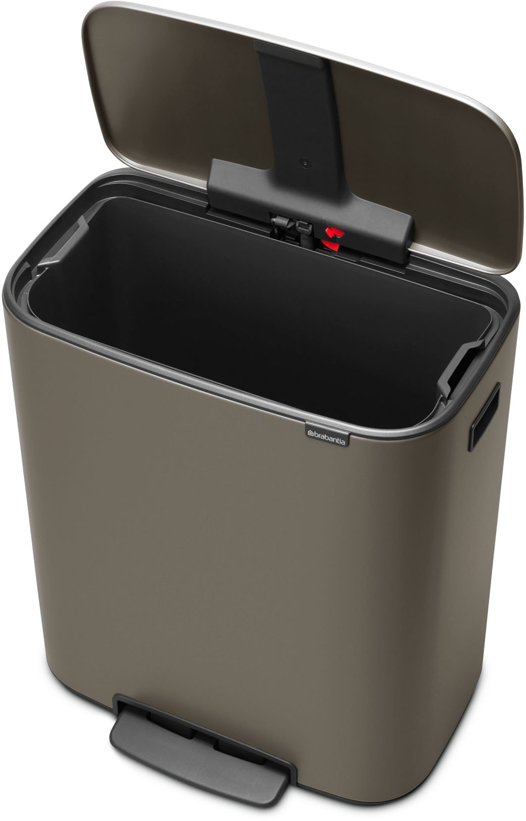 Brabantia Mülleimer »Bo Treteimer, 60L«, sanft schließender Deckel, mit leichter Pedalbedienung