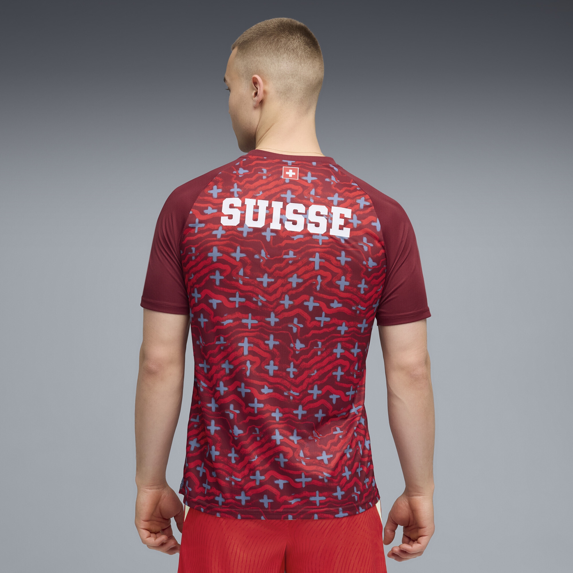 PUMA Trainingsshirt »Schweiz Aufwärmtrikot Herren«