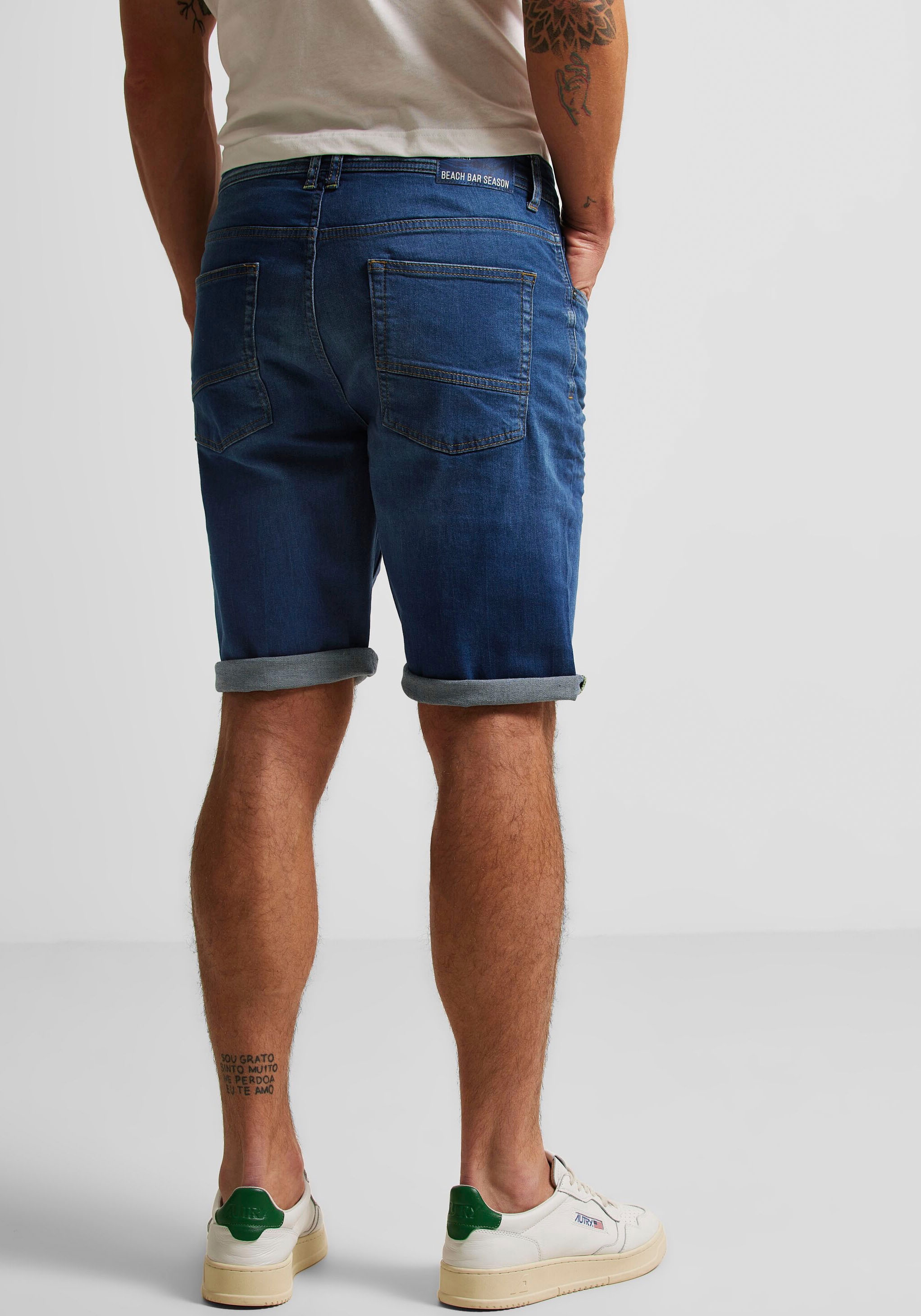 STREET ONE MEN Jeansshorts, im 5-Pocket-Style günstig online kaufen