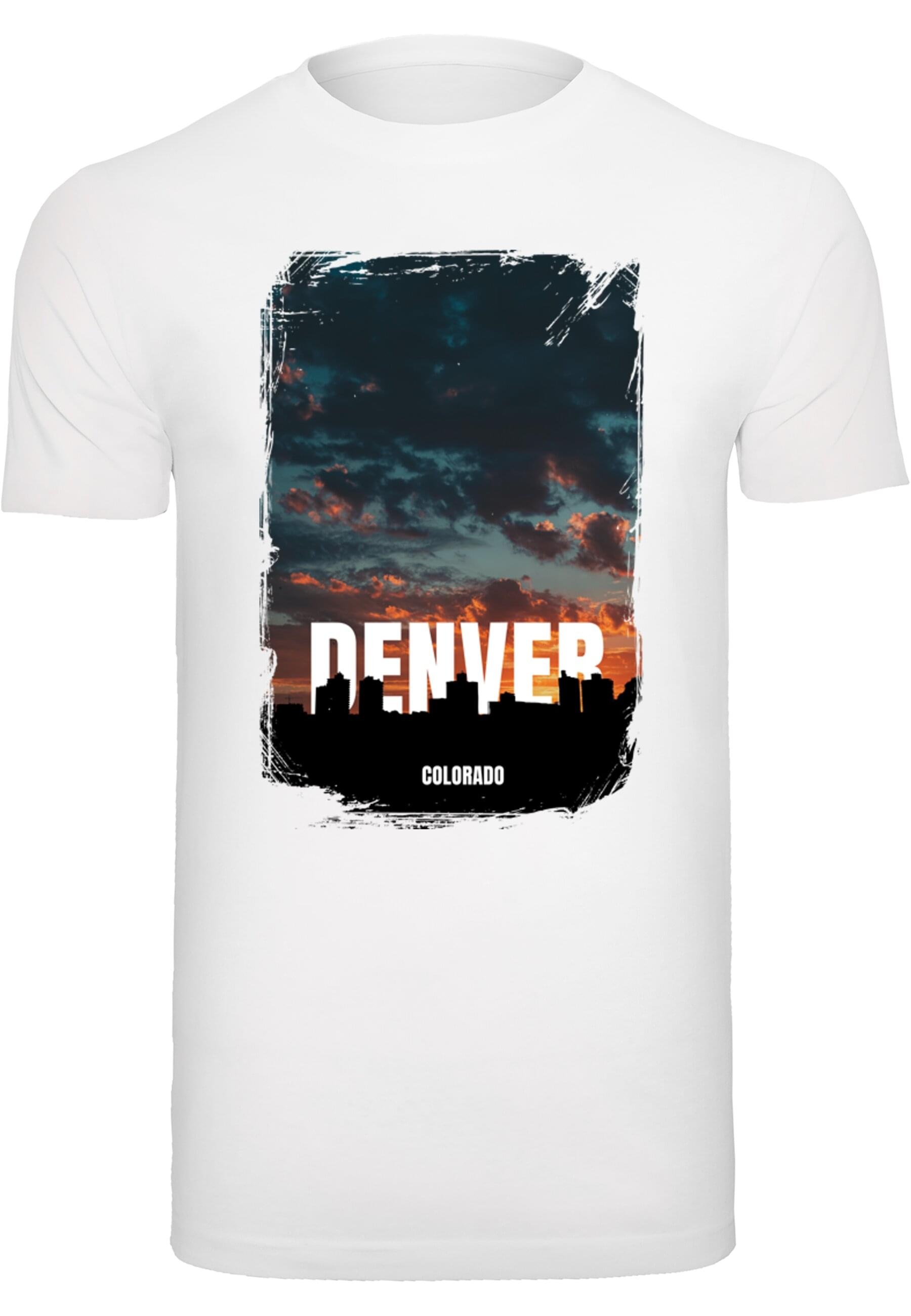 Merchcode T-Shirt »Merchcode Herren Denver T-Shirt Round Neck«, (1 tlg.)