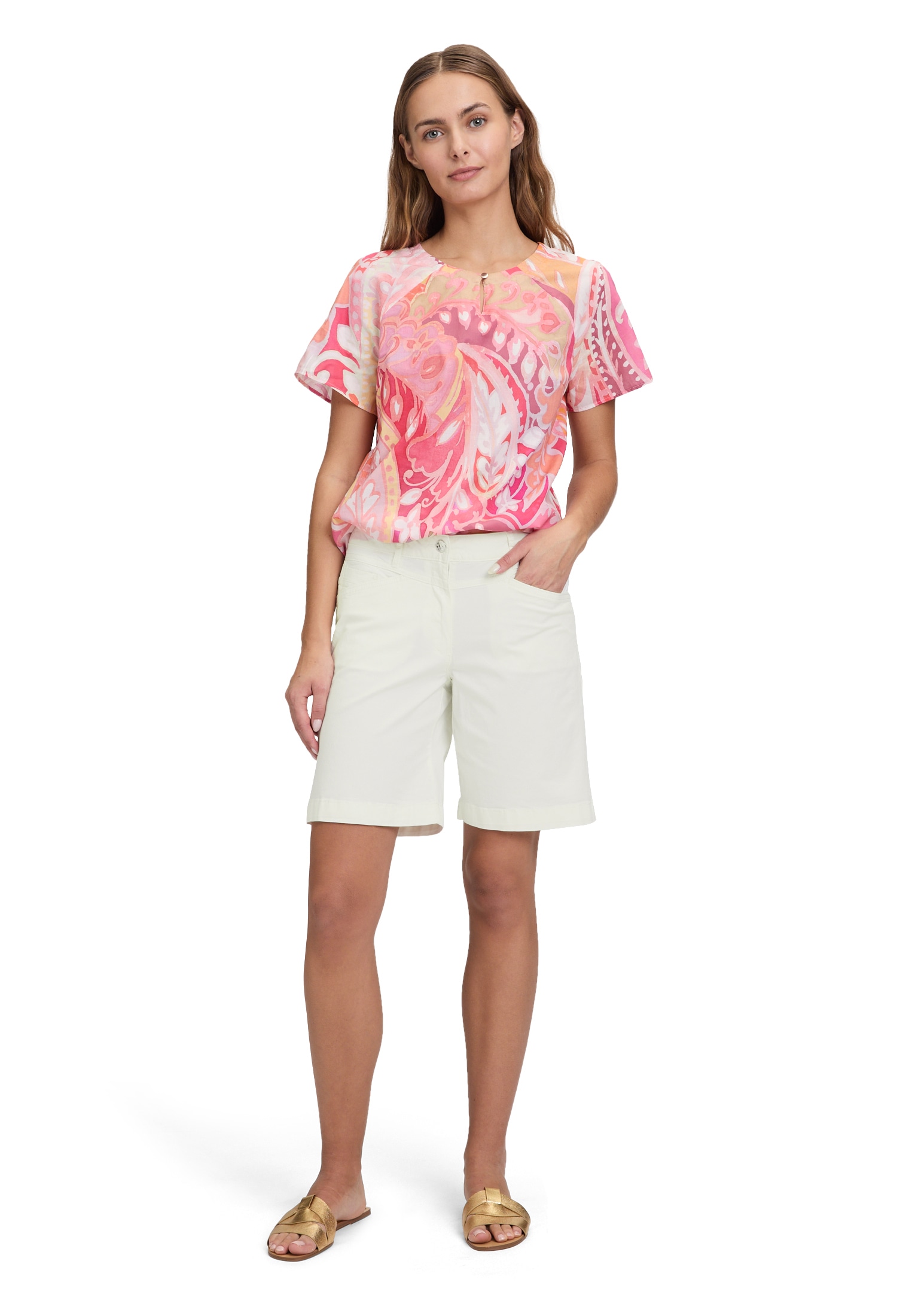 Betty Barclay Stoffhose »Betty Barclay Sommerhose mit Eingrifftaschen«, Taschen