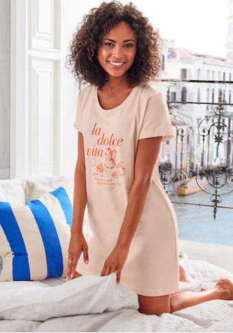 Vivance Dreams Sleepshirt (1 tlg.) su zart skizzierte...