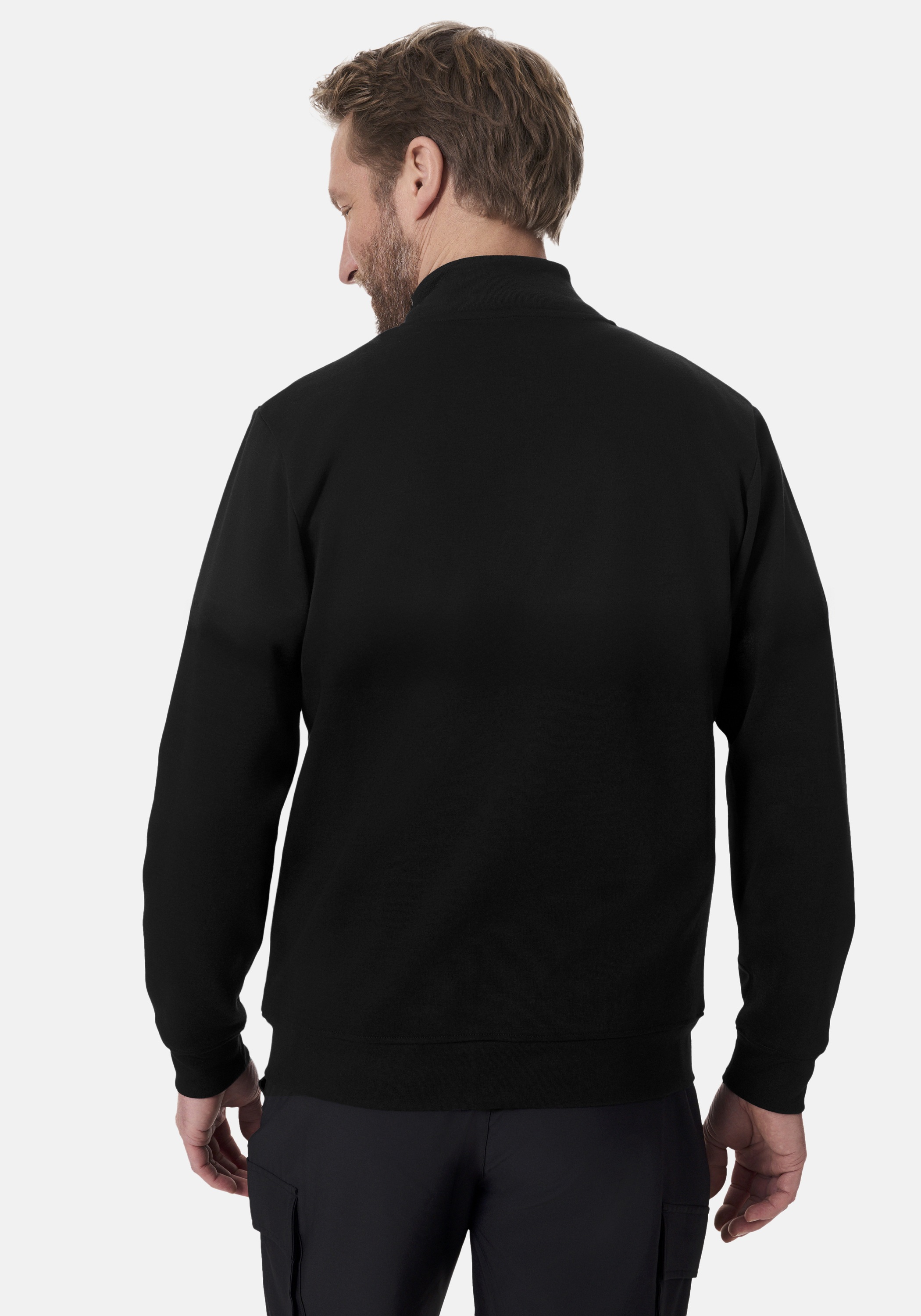 HERO by John Medoox Sweatjacke »SPENCER Sweatjacke Regular Fit«, Soft Sweat Regularfit Casual Sweat für Herren