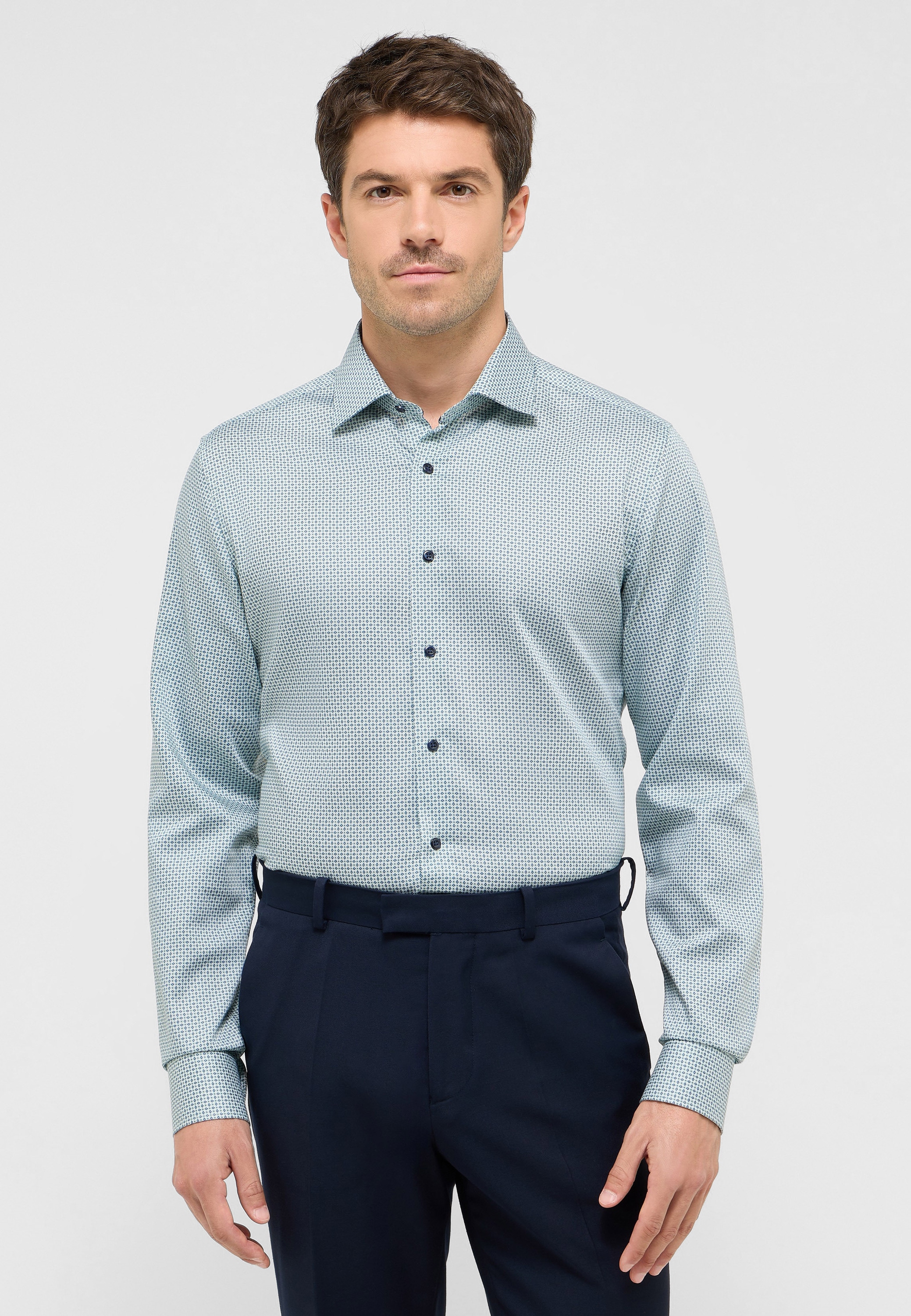 Eterna Langarmhemd "SLIM FIT", NON IRON (bügelfrei) günstig online kaufen
