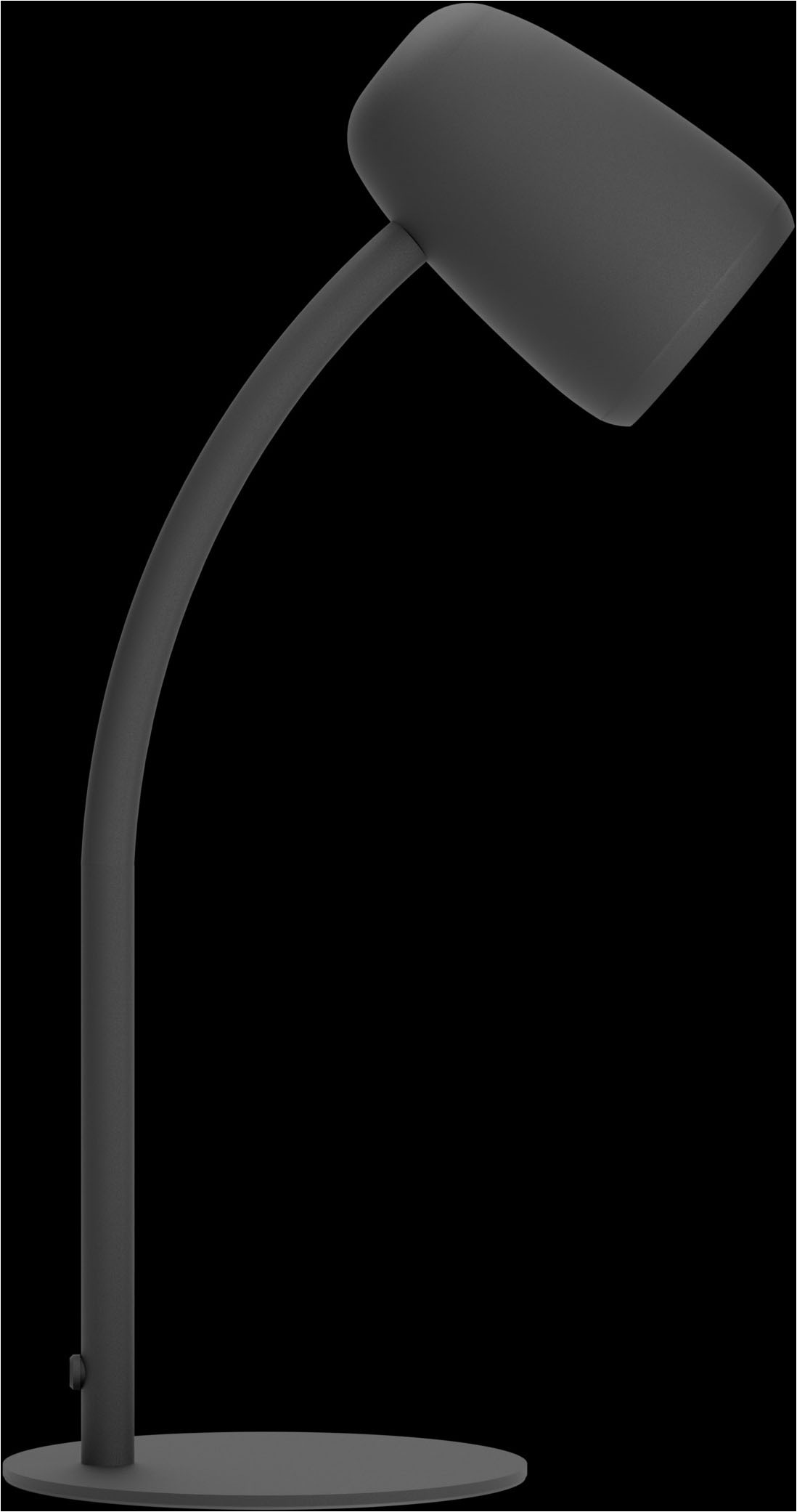 EGLO Tischleuchte »CARLO Tischlampe - Stahl - E14 - 1X18W - IP20« E14 1 Stk. Nachttischlampe, Flexarm, 1,5 m Kabelschalter, L8,5 x B8,5 x H46 cm