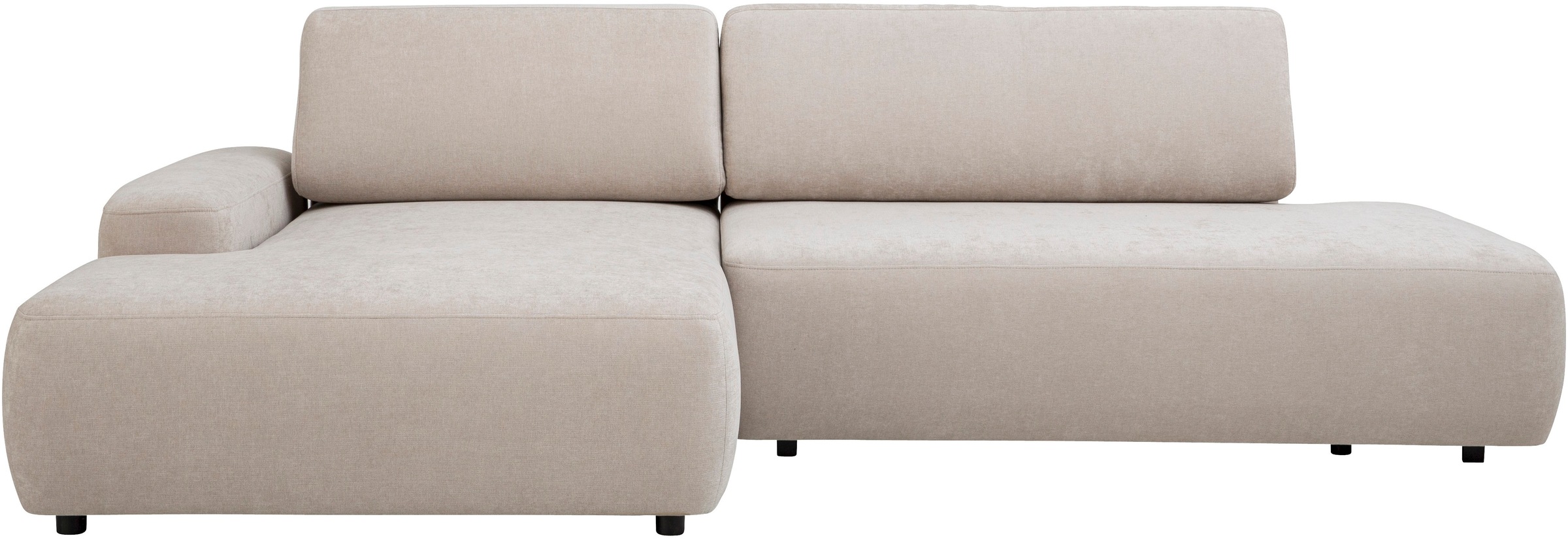 Home affaire Ecksofa "TORGE, Schlafsofa Cord, Samtvelours u. Strukur fein, günstig online kaufen