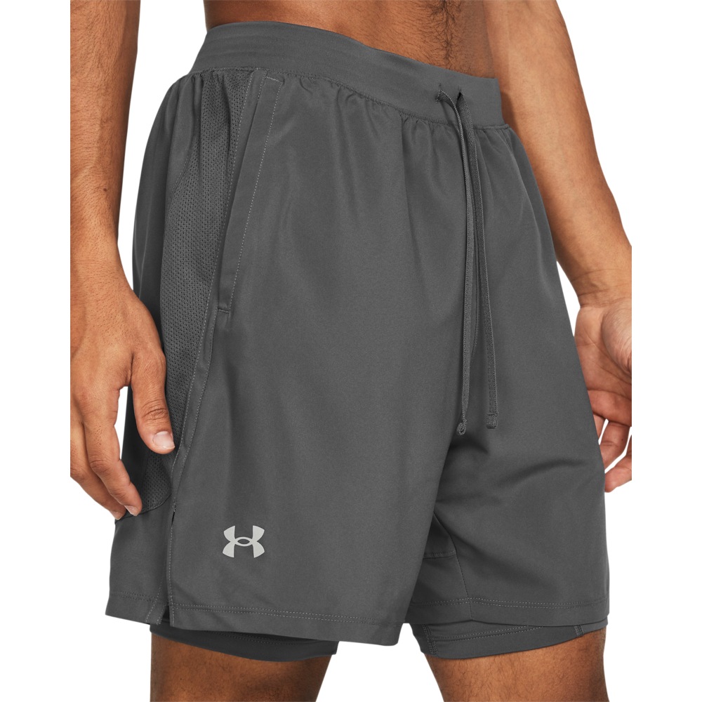 Thumbnail - Under Armour 2-in-1-Shorts "UA LAUNCH 7 2-IN-1 SHORTS" für vielseitige Aktivitäten, leichtes Material