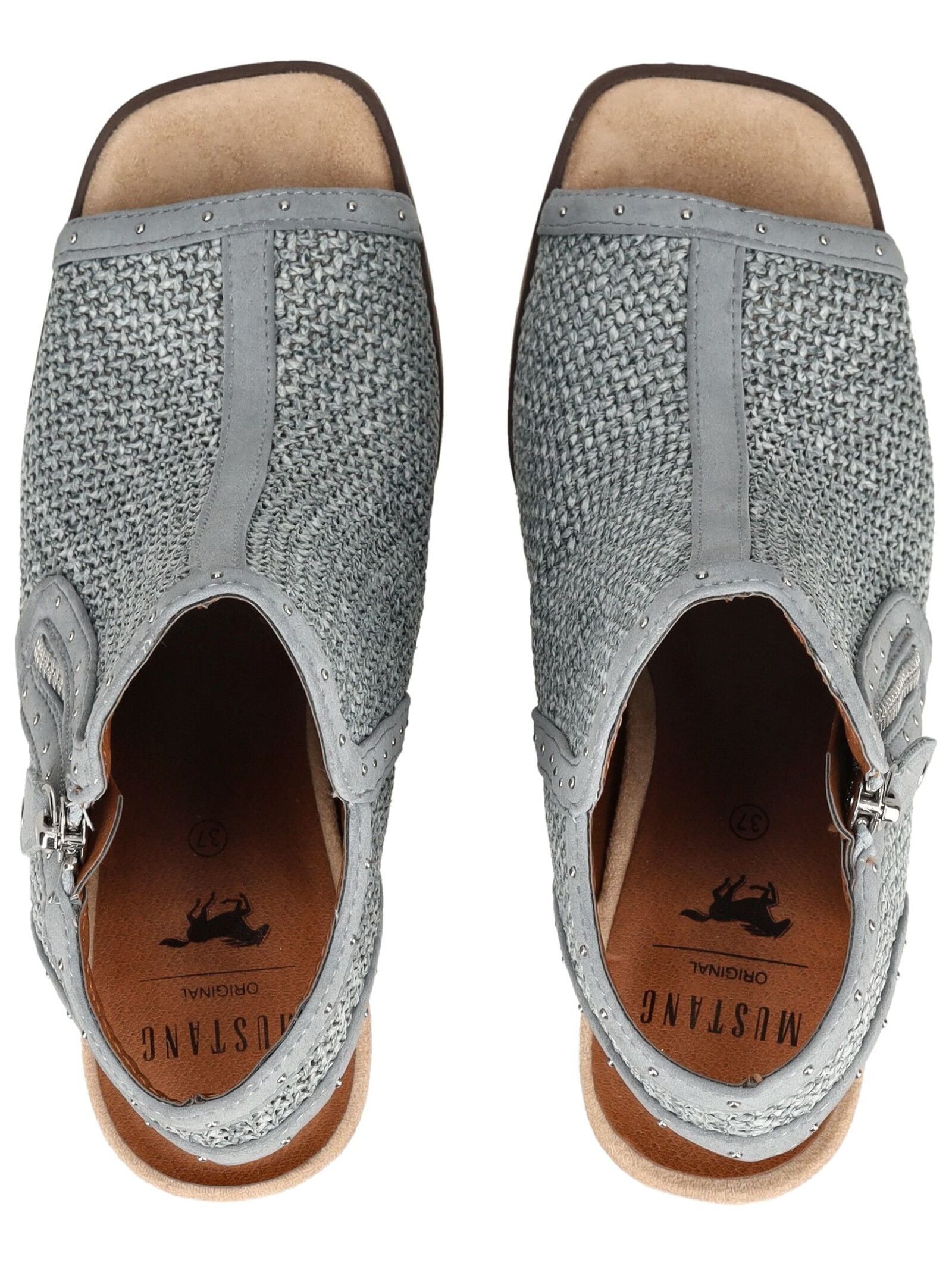 Mustang Shoes High-Heel-Sandalette »Mustang Shoes Sandalen Lederimitat/Textil«