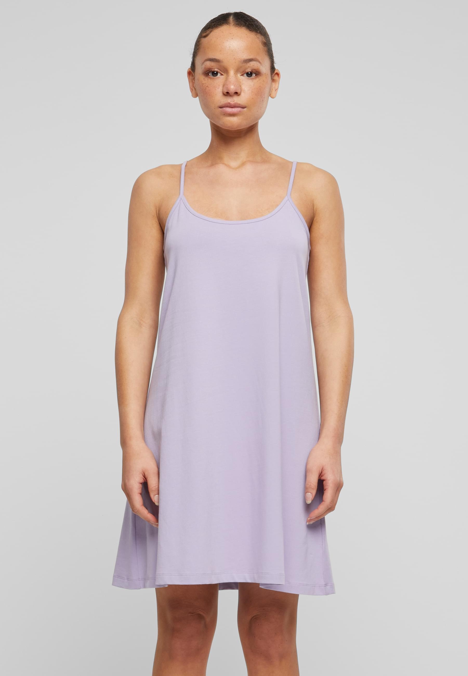 URBAN CLASSICS Shirtkleid »Urban Classics Damen Ladies Stretch Jersey Hanger Dress«, (1 tlg.)