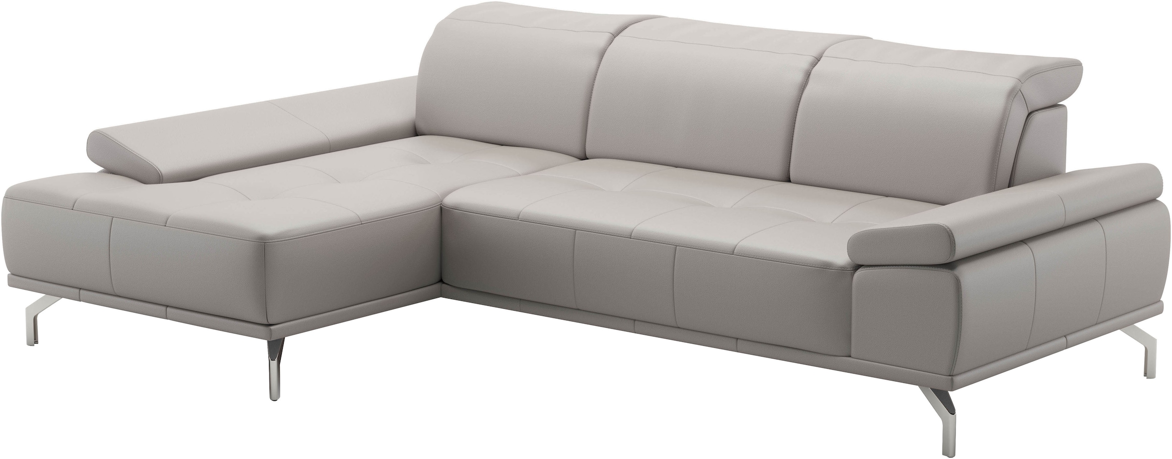 Places of Style Ecksofa »Caluna«, Inkl.Sitztiefenverstellung