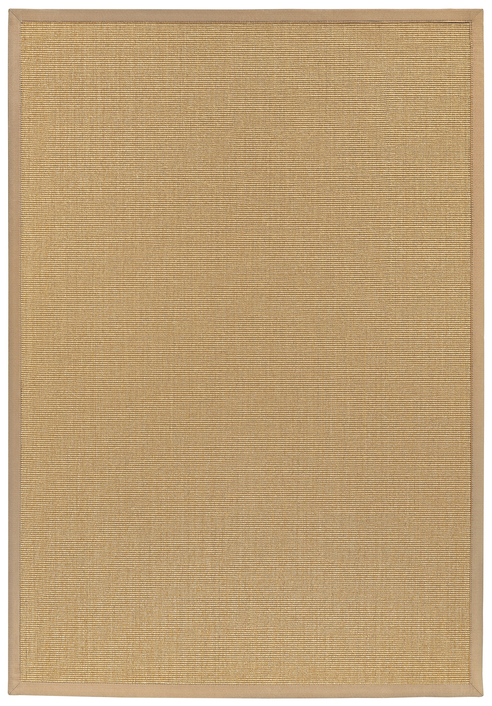 Dekowe Sisalteppich »Mara S2 mit Bordüre« rechteckig 5 mm Höhe Flachgewebe, Material: 100% Sisal, Wohnzimmer, Kundenliebling