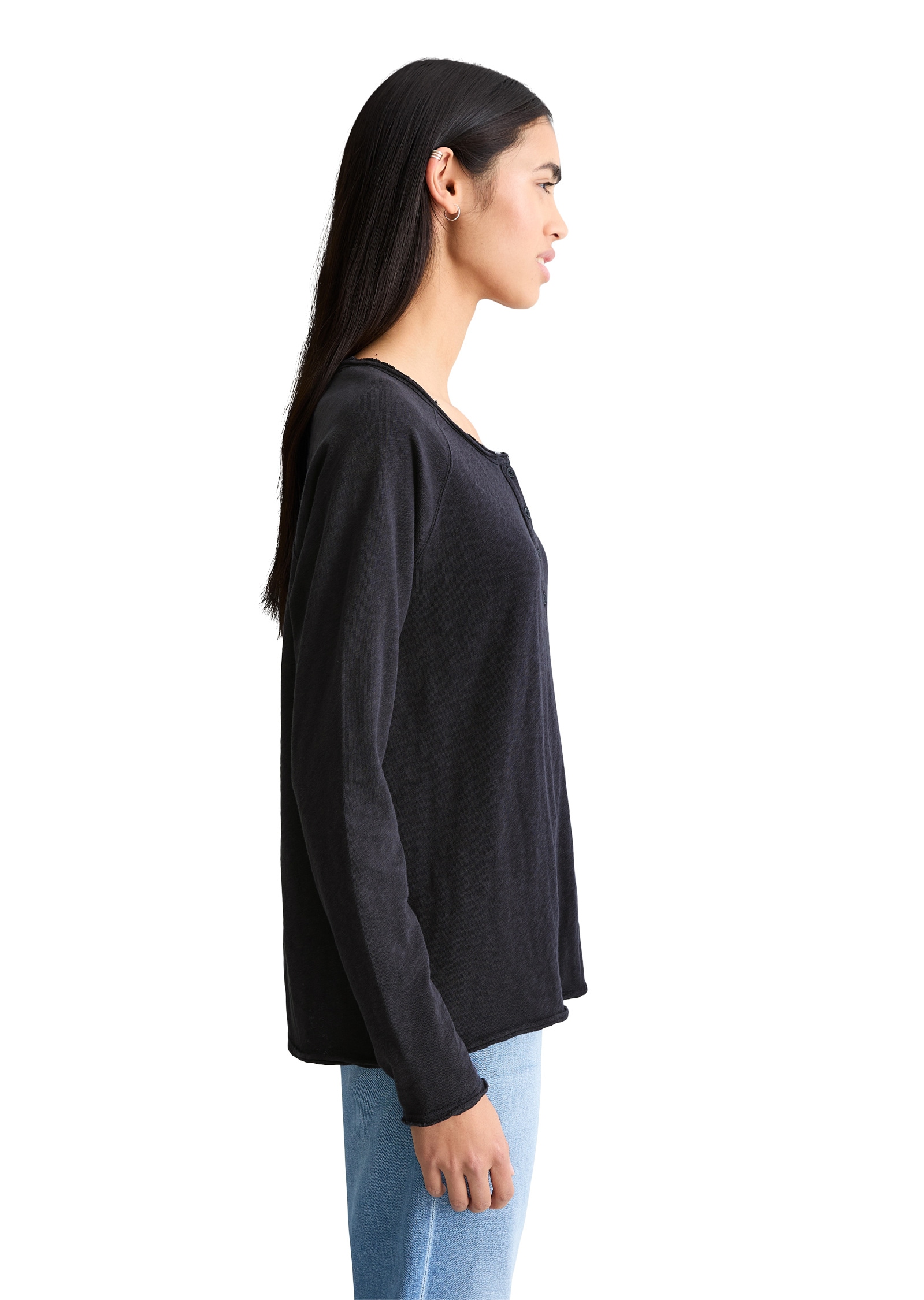 Marc O'Polo DENIM Langarmshirt »aus Organic Cotton«