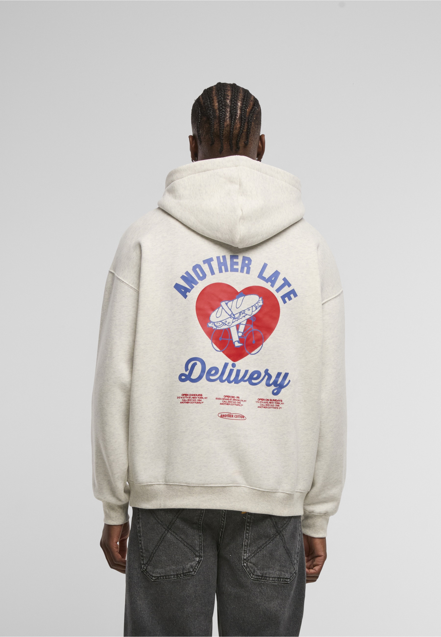 Another Cotton Lab Kapuzensweatshirt »Another Cotton Lab Late Delivery Hoodie«, 1
