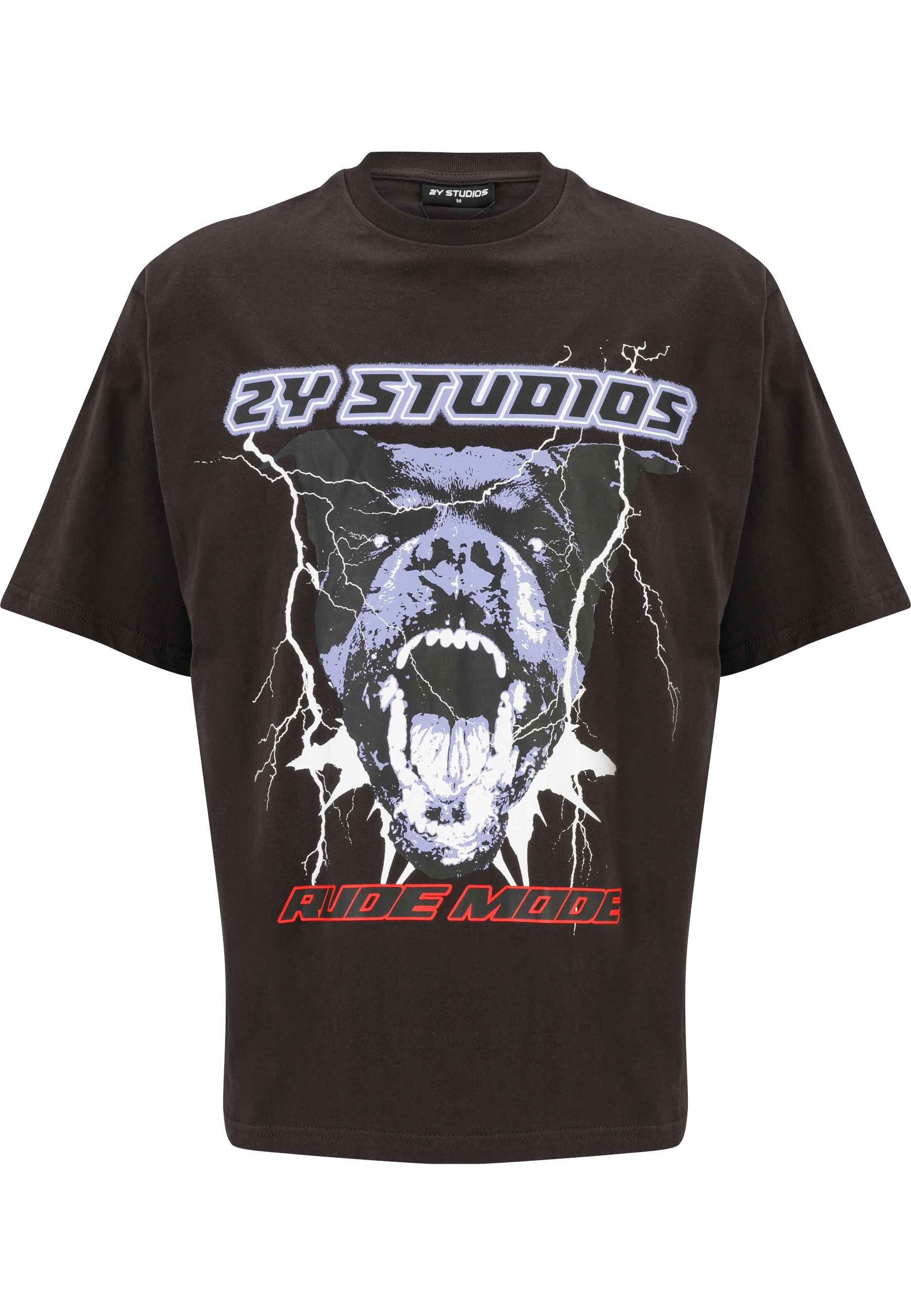 2Y Studios T-Shirt "2Y Studios Herren Rottweiler Oversize Tee" 1 Stk.
