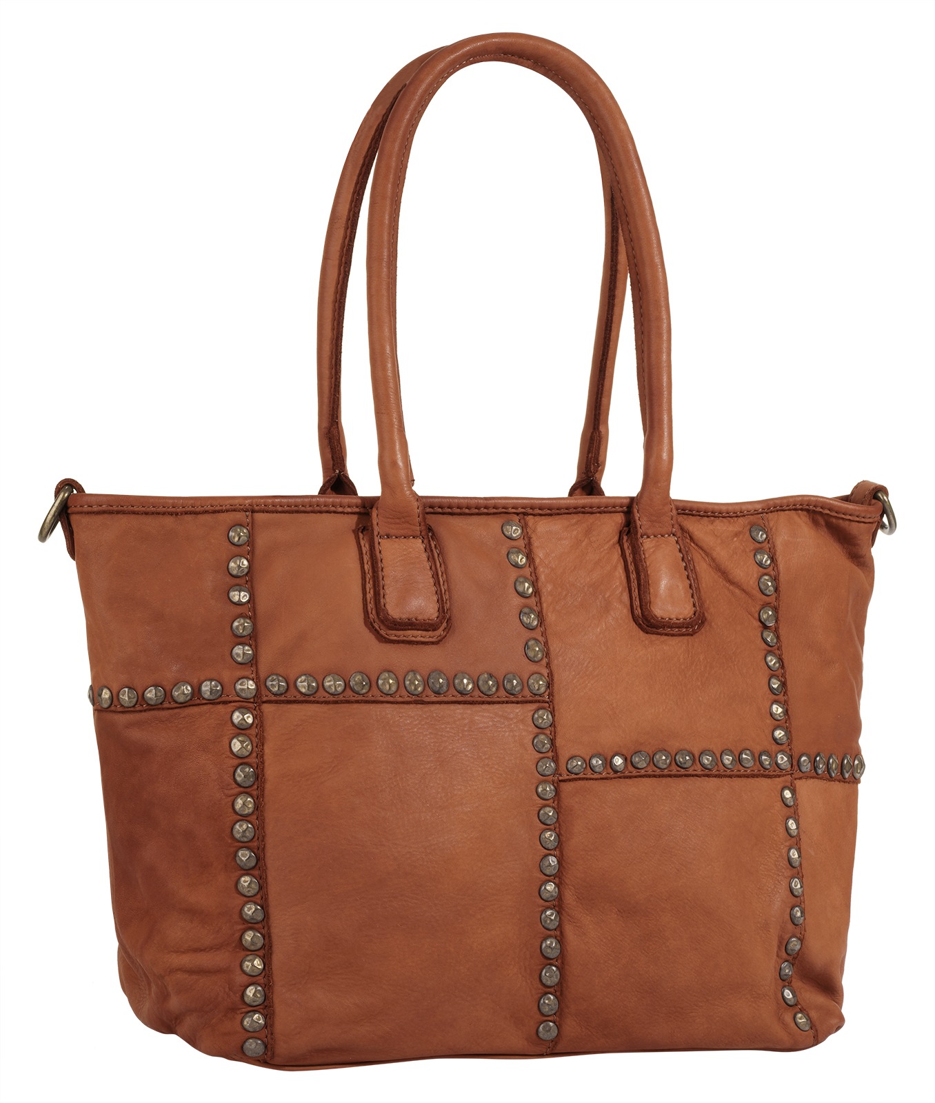 Samantha Look Shopper echt Leder, Made in Italy günstig online kaufen