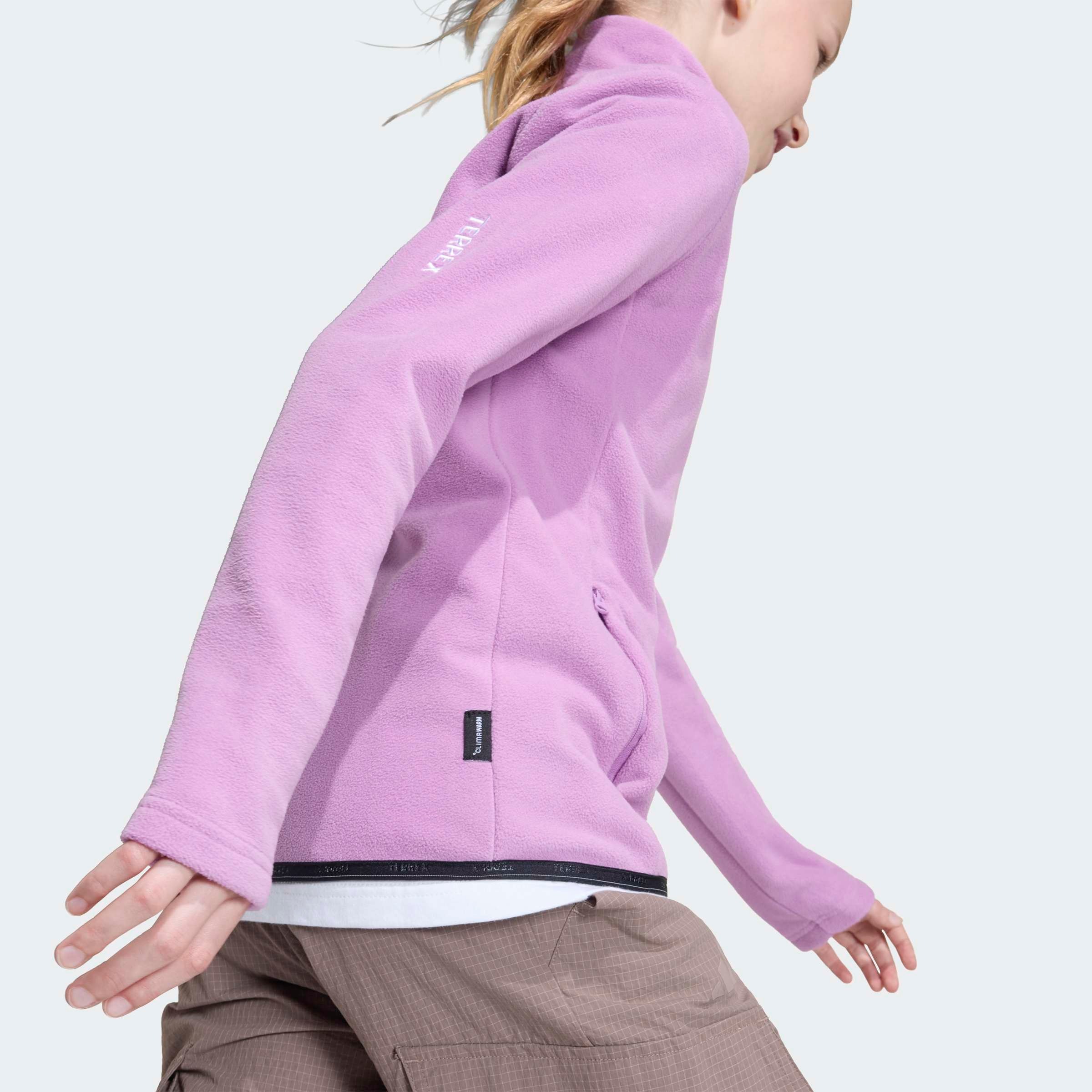 adidas TERREX Fleecejacke »KIDS MULTI-, DURCHGEHENDER REISSVERSCHLUSS«