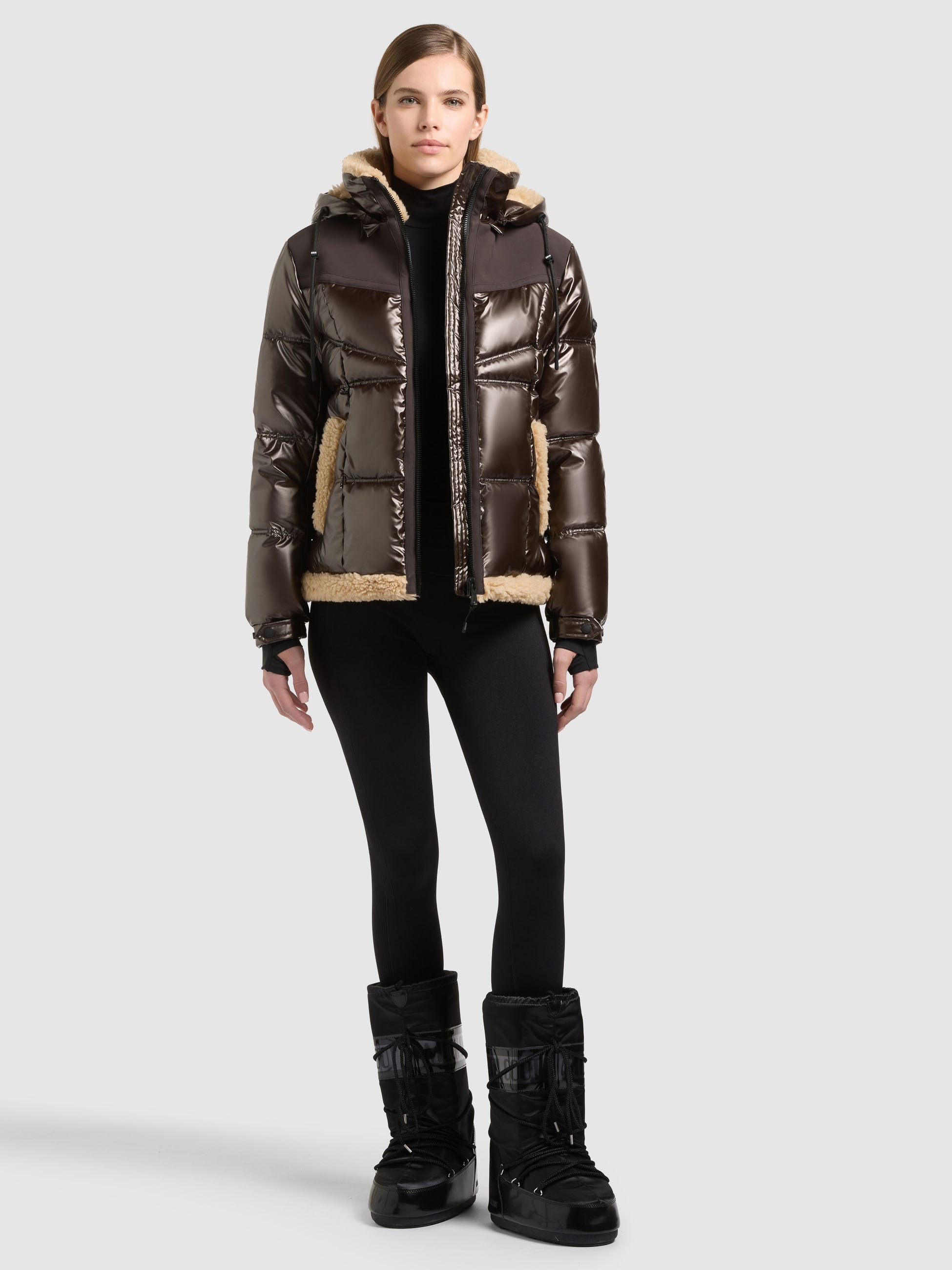 khujo Steppjacke »GOLDY« mit Kapuze
