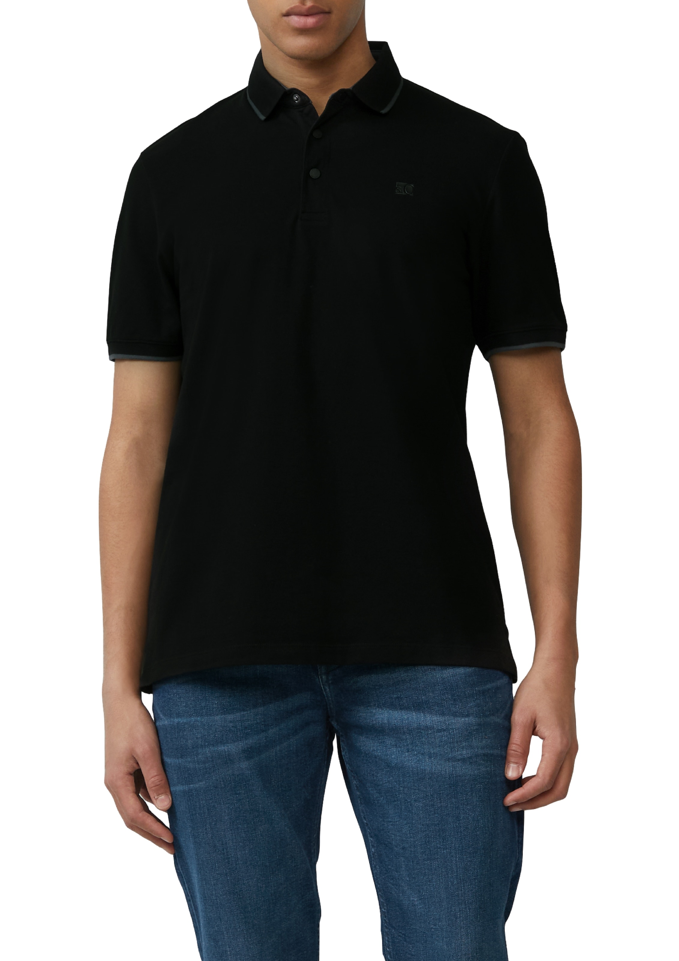 s.Oliver Poloshirt, mit Kontrast-Details günstig online kaufen