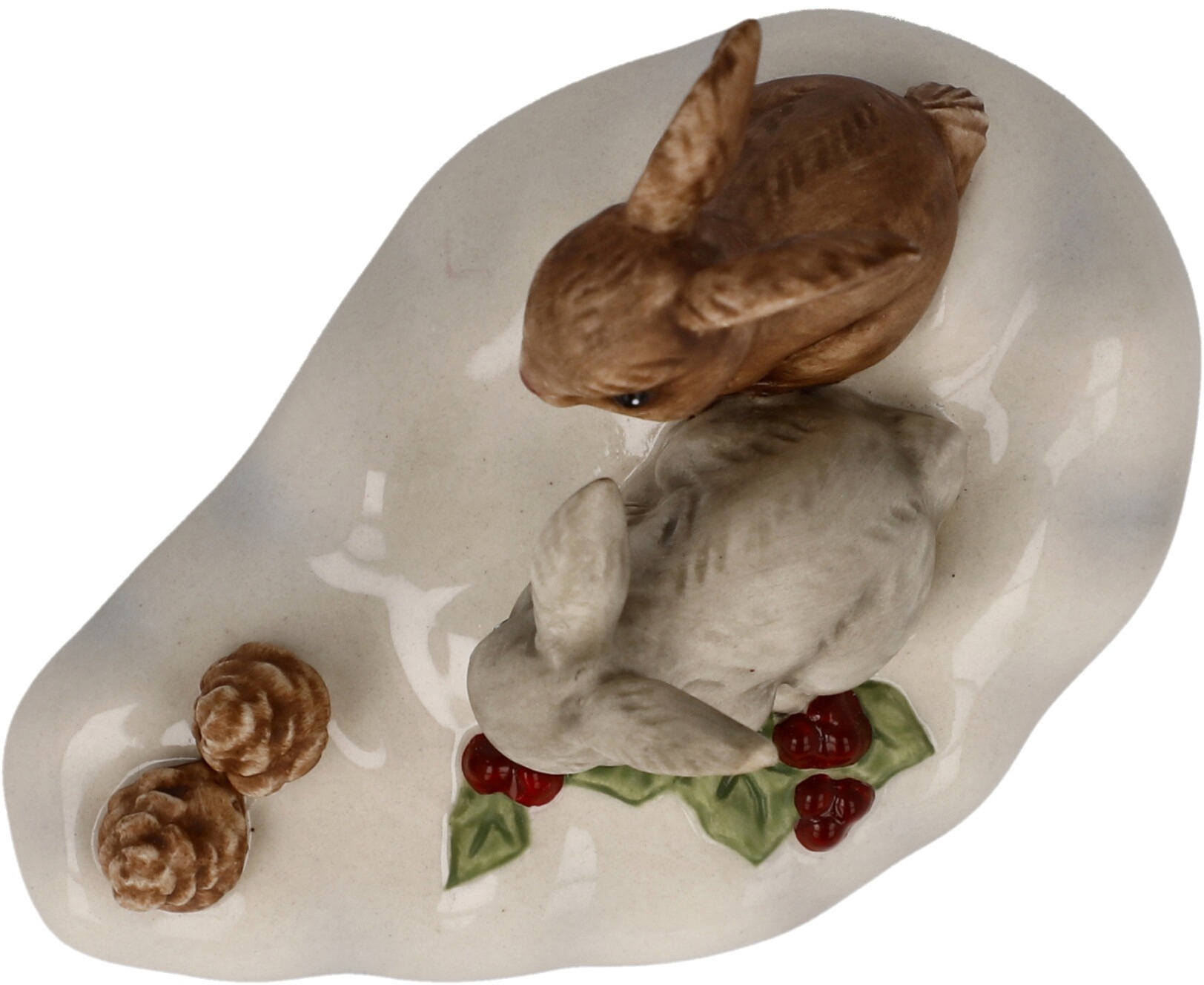 Goebel Weihnachtsfigur »Winterwald, Weihnachtsdeko«, Steingut, Figur - Auf Futtersuche