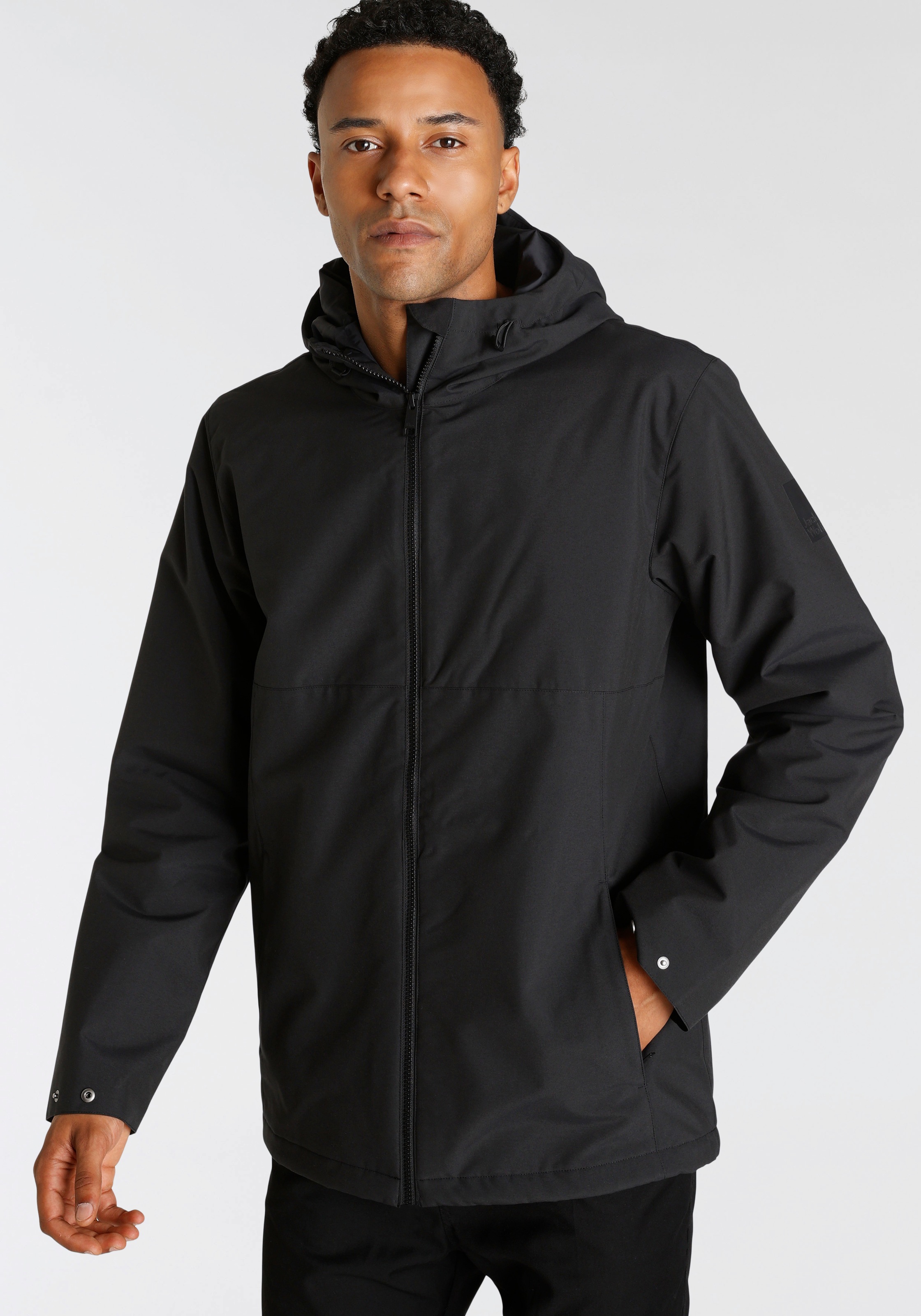 Jack Wolfskin Funktionsjacke "NOSTA Outdoorjacke" mitKapuze Wärmend, winddi günstig online kaufen