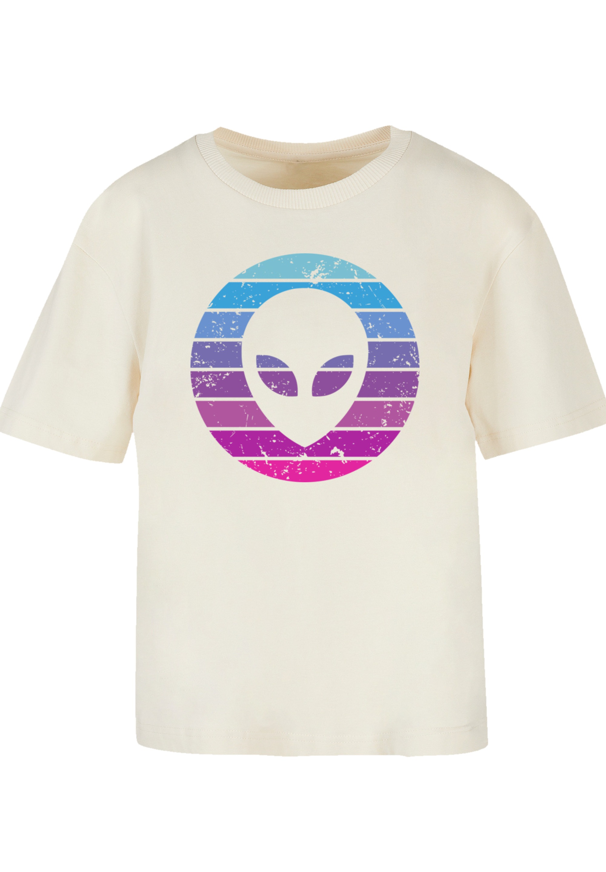 F4NT4STIC T-Shirt »Alien Kopf«, Premium Qualität