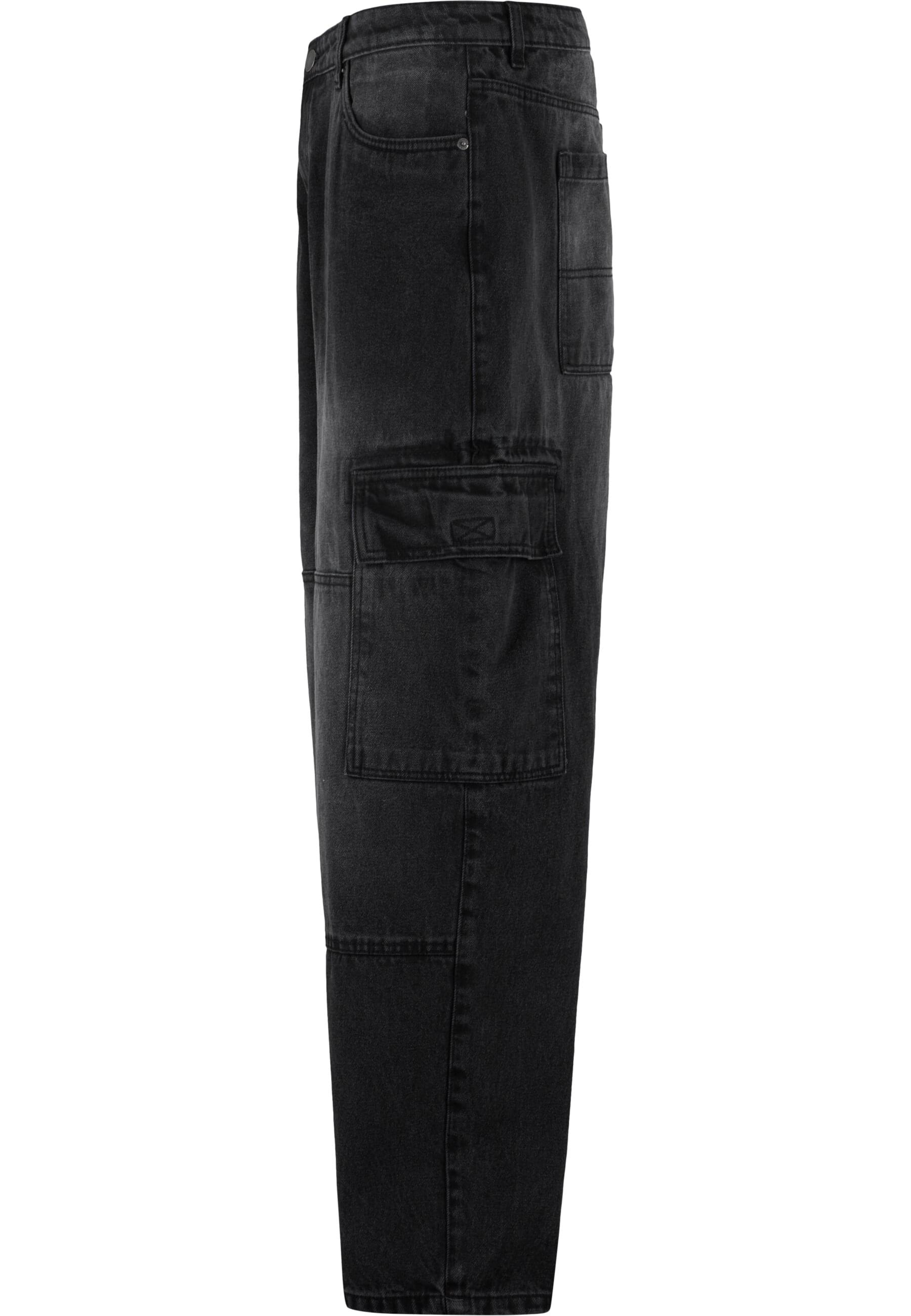 URBAN CLASSICS Bequeme Jeans »Urban Classics Tapered Heavy Ounce Baggy Cargo Jeans«