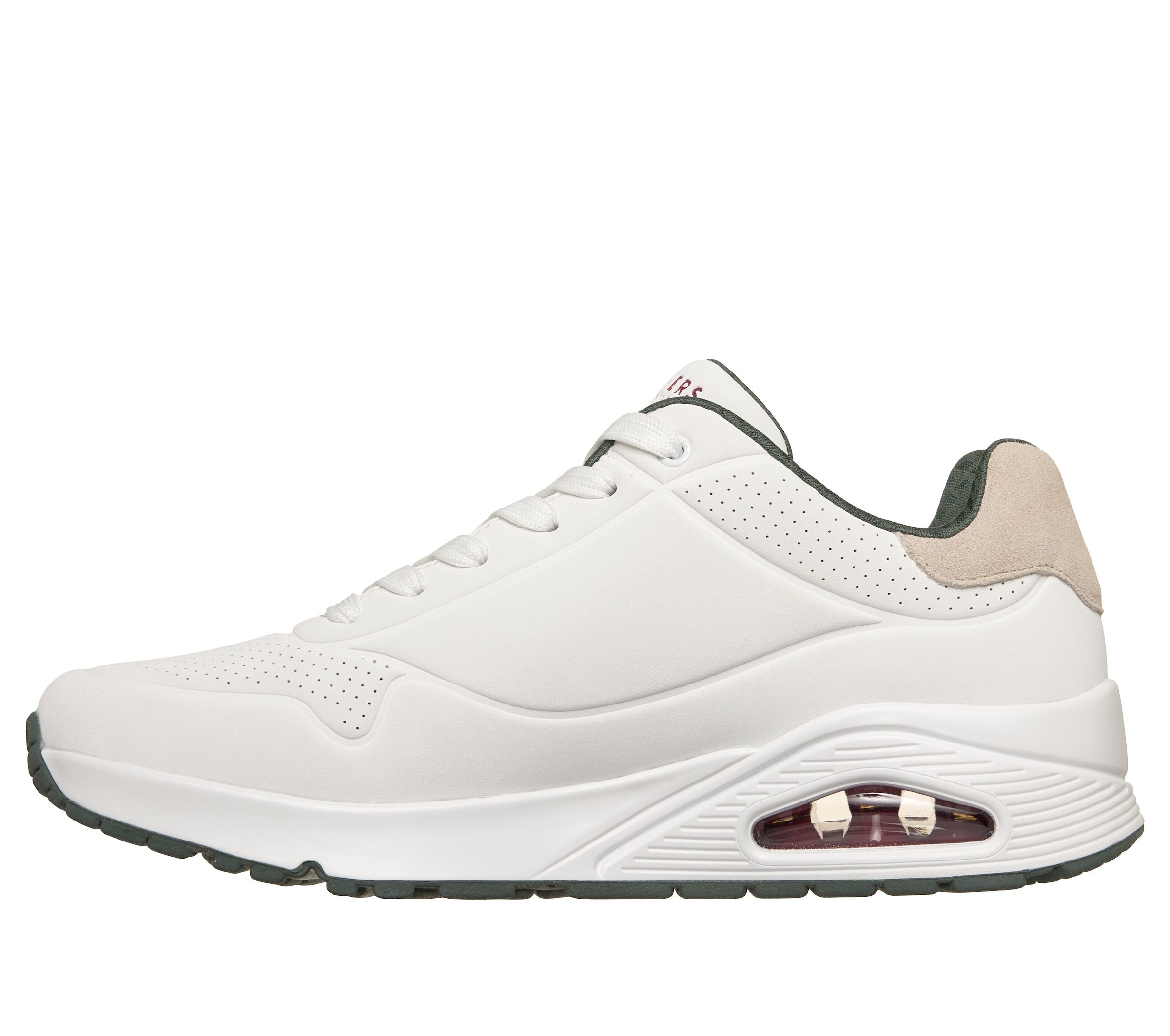Skechers Sneaker »UNO-SUITED ON AIR«  Freizeitschuh, Halbschuh, Schnürschuh mit modischer Keilsohle