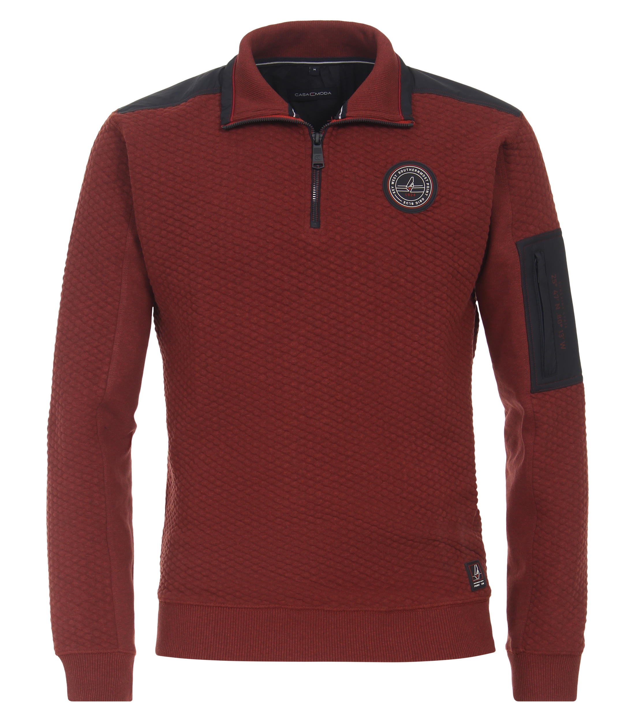CASAMODA Sweatshirt »CASAMODA Sweattroyer uni«