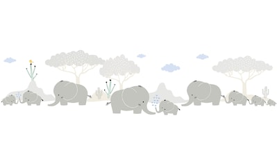 Bordüre »Elephant Family«