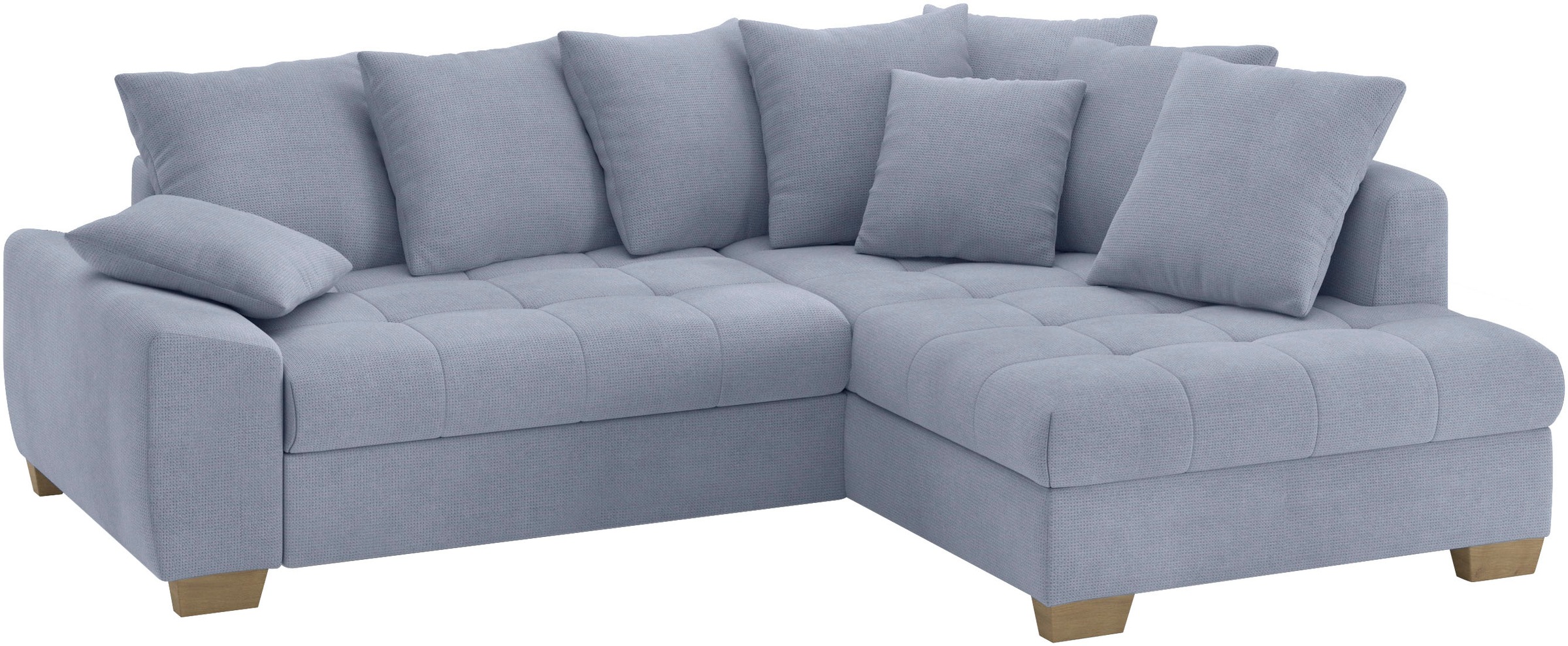 Mr. Couch Ecksofa "Nikita II, L-Form", Wahlweise mit Bettfunktion, Bettkast günstig online kaufen
