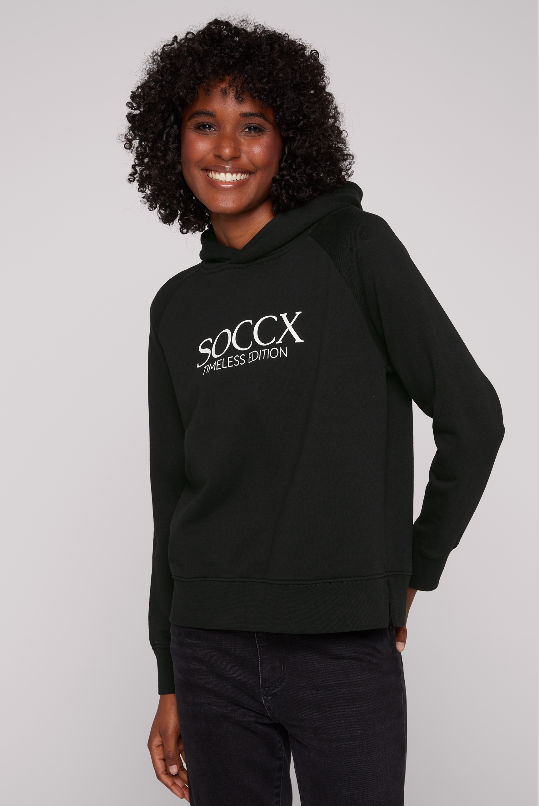 SOCCX Kapuzensweatshirt, aus Baumwolle günstig online kaufen