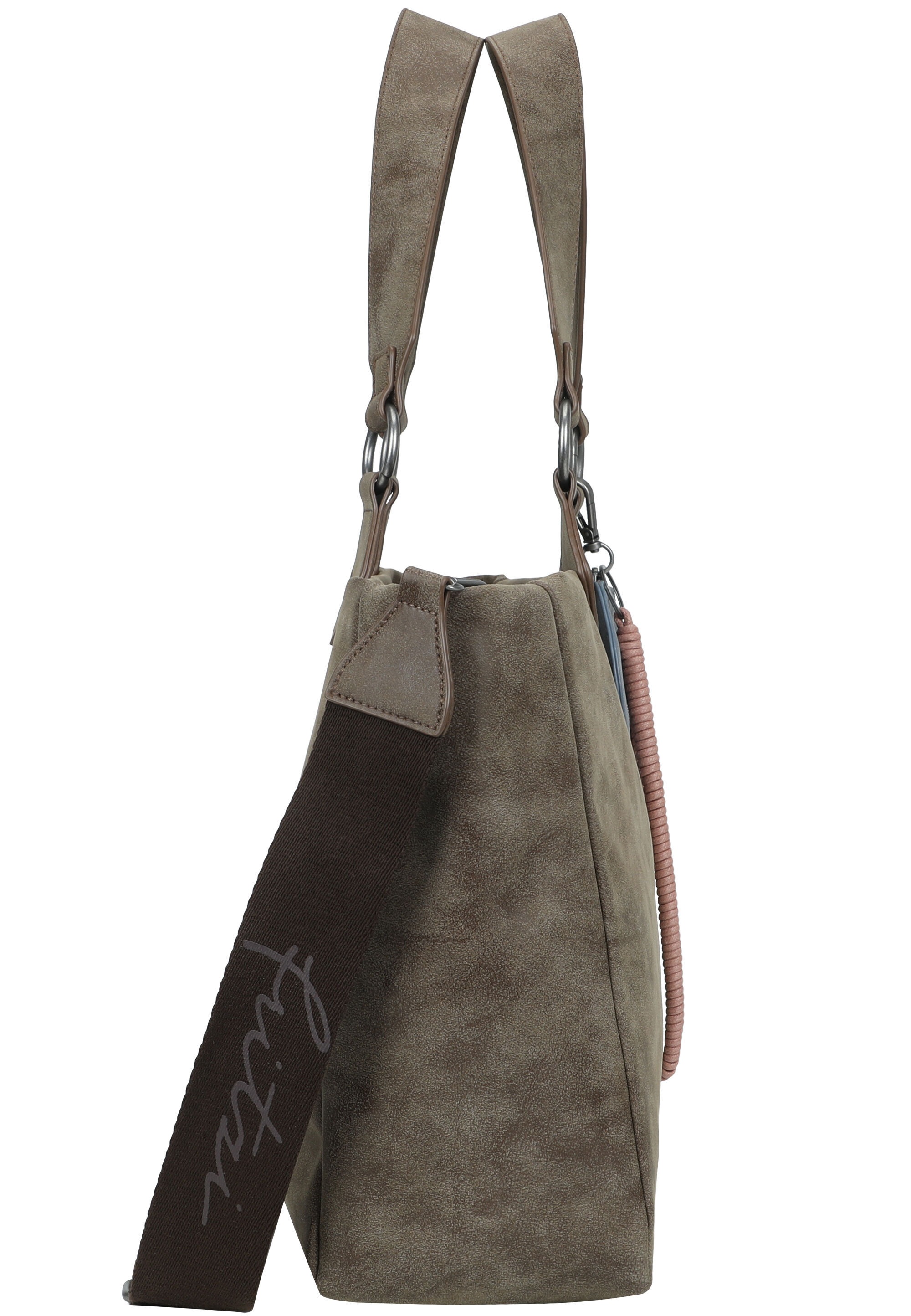 Fritzi aus Preußen Shopper »Izzy Vintage« mit Webbing-Schulterriemen