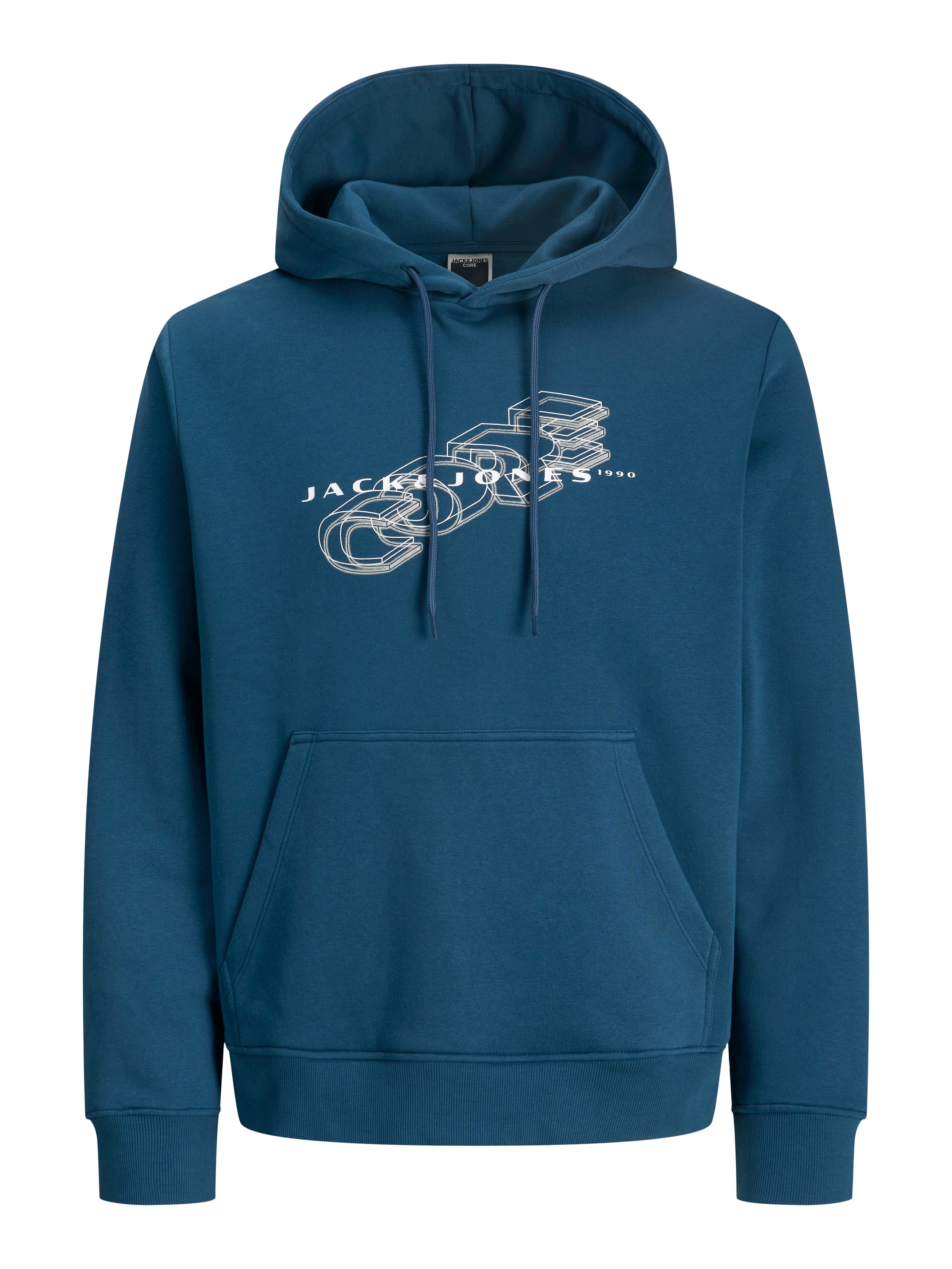 Jack & Jones PlusSize Kapuzensweatshirt »JCOFUSION BRANDING SWEAT HOOD PLS«
