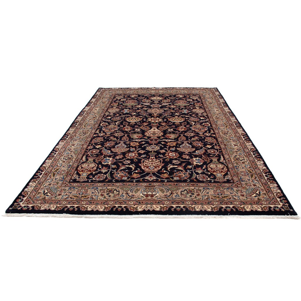 Wohnen Teppiche morgenland Wollteppich »Kaschmar Blumenmuster Nero 310 x 200 cm«, rechteckig, 1 mm Höhe, Unikat mit Zertifikat s Wohnen Teppiche morgenland Wollteppich »Kaschmar Blumenmuster Nero 310 x 200 cm«, rechteckig, 1 mm Höhe, Unikat mit Zertifikat s
