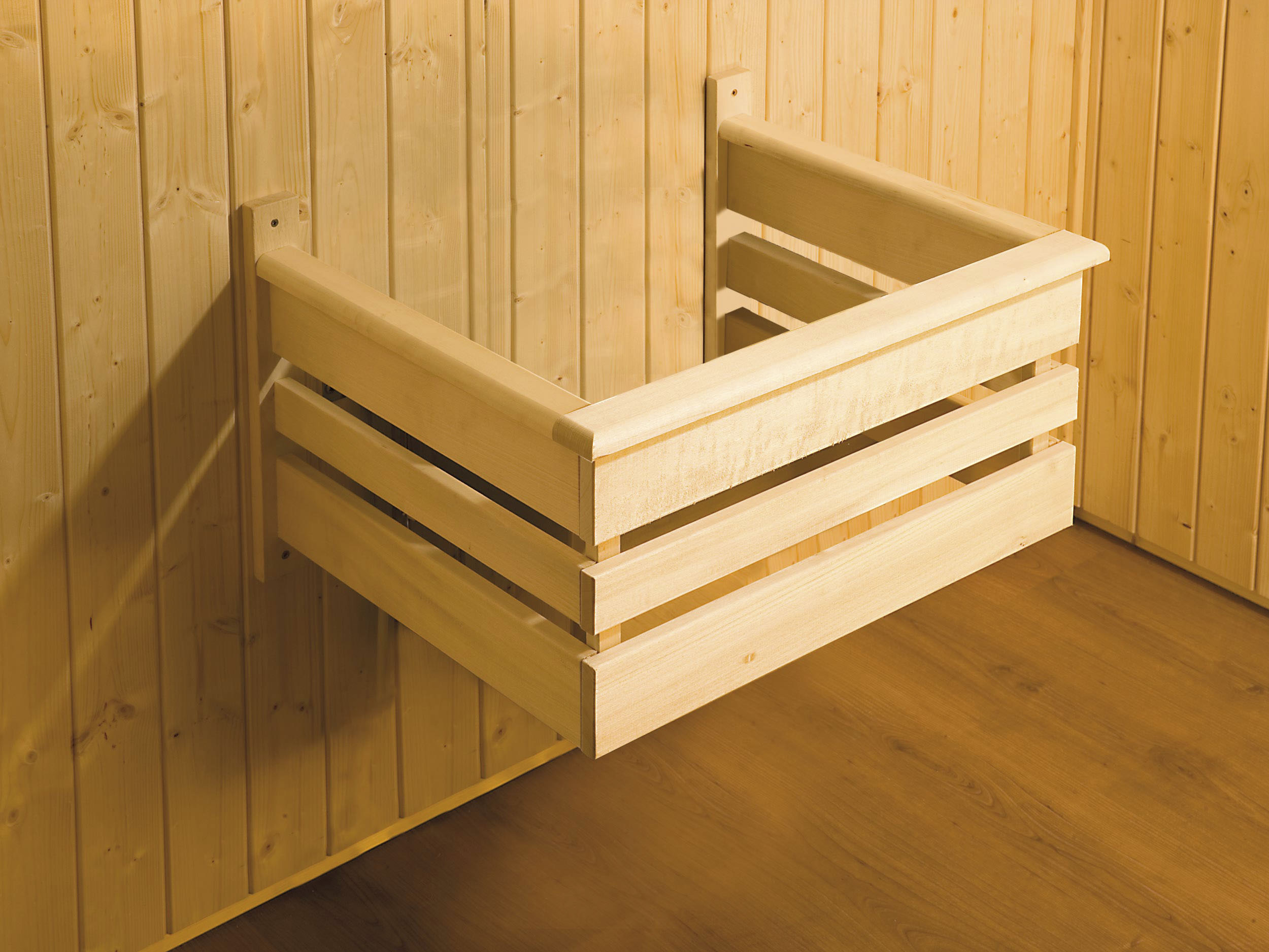 Thumbnail - weka Sauna "Halmstad", 7,5 kW-Ofen mit digitaler Steuerung