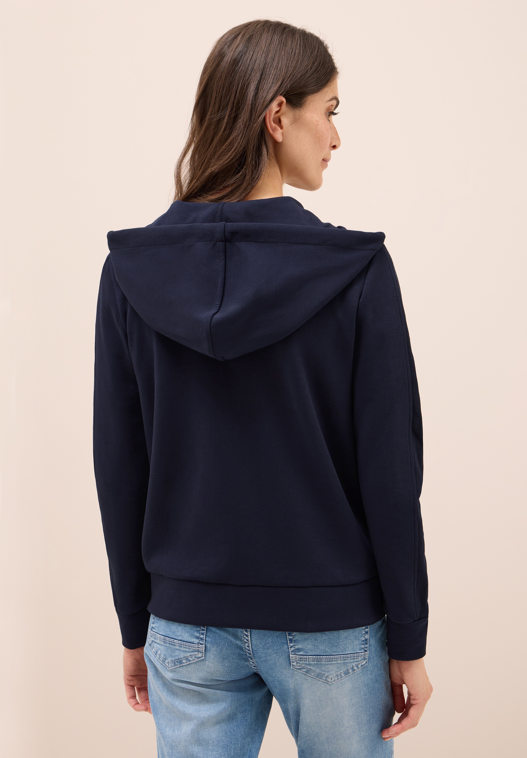 Cecil Sweatjacke, mit Kapuze