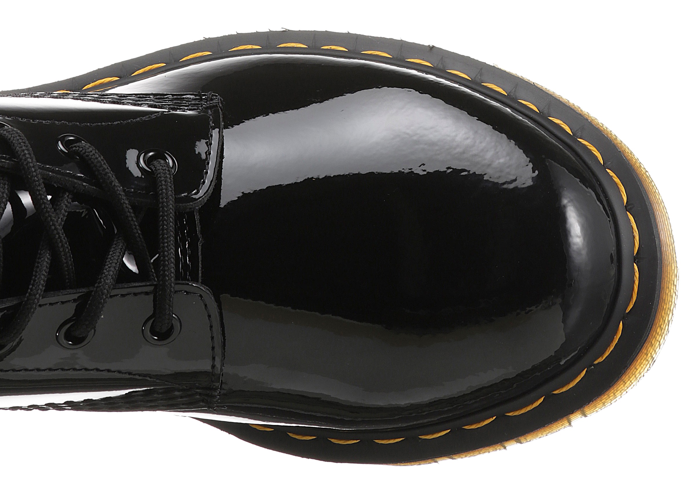 DR. MARTENS Schnürboots »1460 W Patent Lamper 8 Eye Boot«, in glänzendem Look
