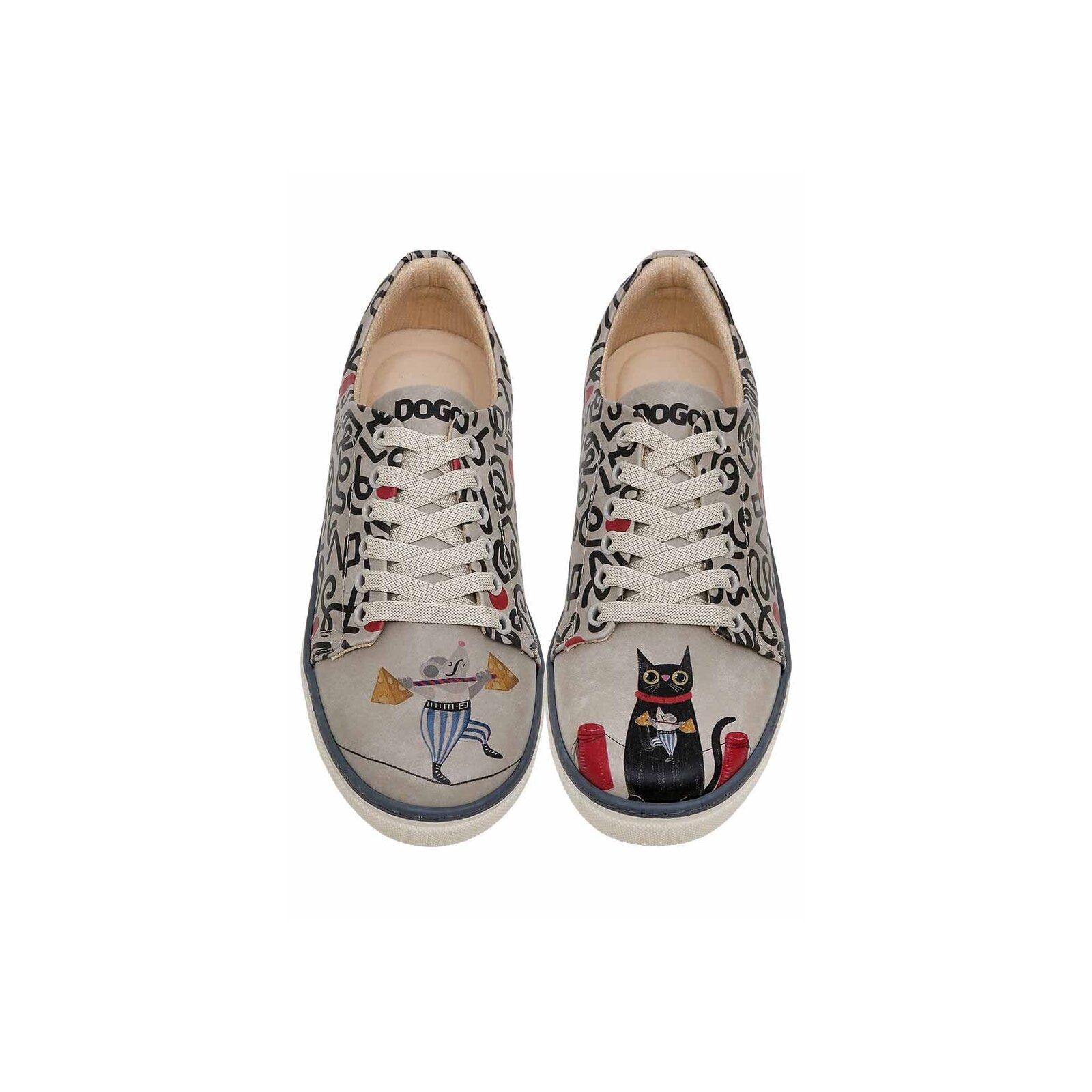 DOGO Sneaker »Sneaker Cat And Mouse Damen Sneaker / Female«, Vegan