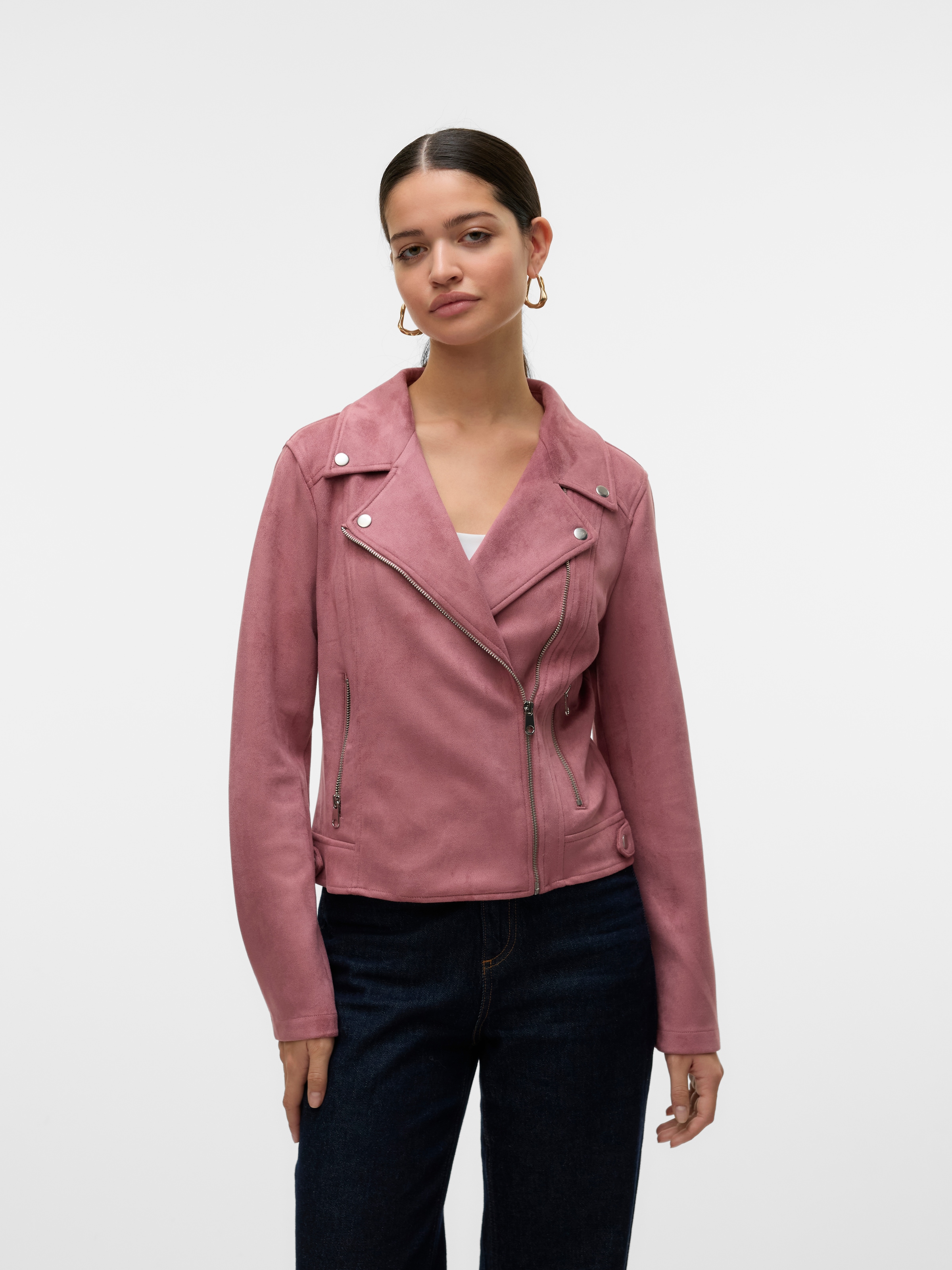 Vero Moda Lederimitatjacke "VMJOSE SHORT FAUX SUEDE JACKET NOOS" günstig online kaufen
