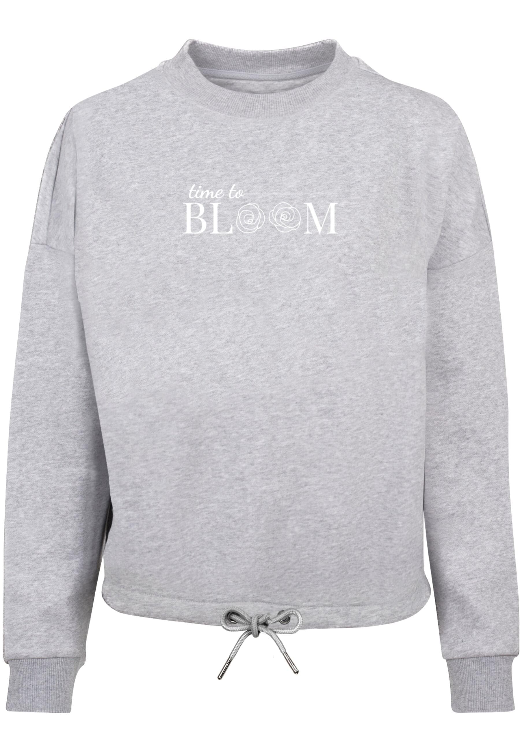 Merchcode Sweater »Merchcode Damen Ladies Time to bloom - Oversize Crewneck«