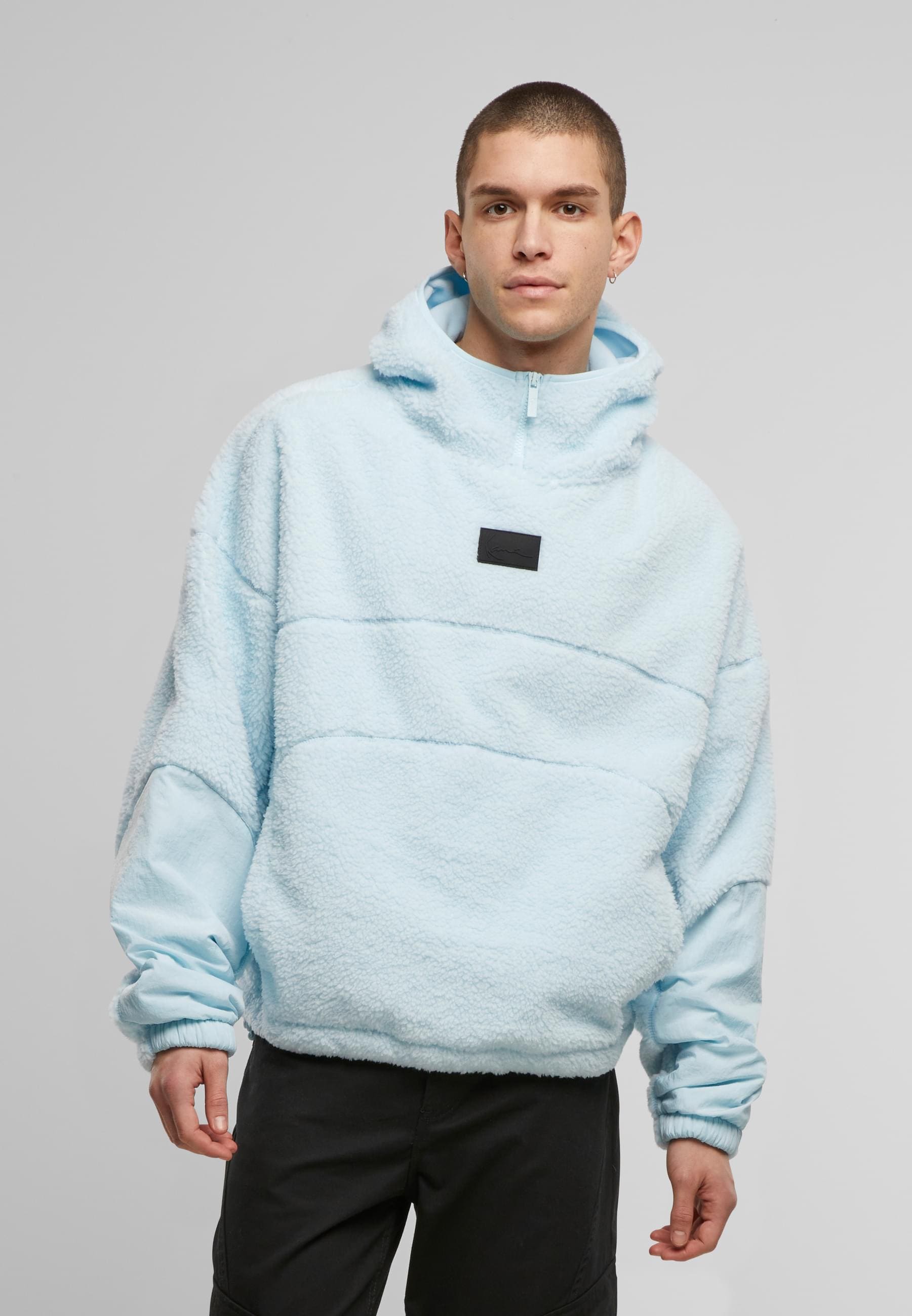Karl Kani Kapuzensweatshirt »Karl Kani Metal Signature Teddy Hoodie«, (1 tlg.)