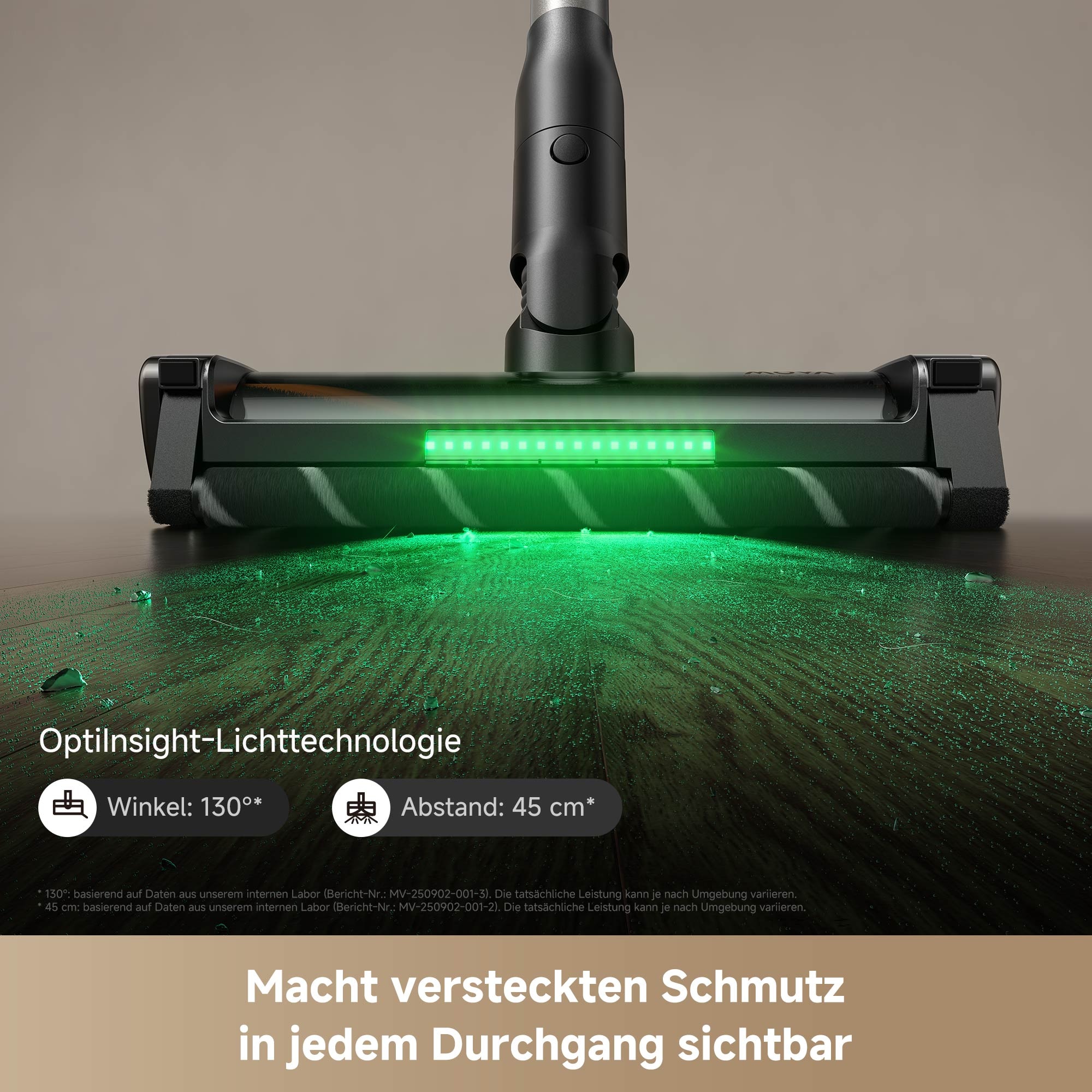 Mova Akku-Stielstaubsauger »G70 Complete« 99,9% Filterung, LED-Display