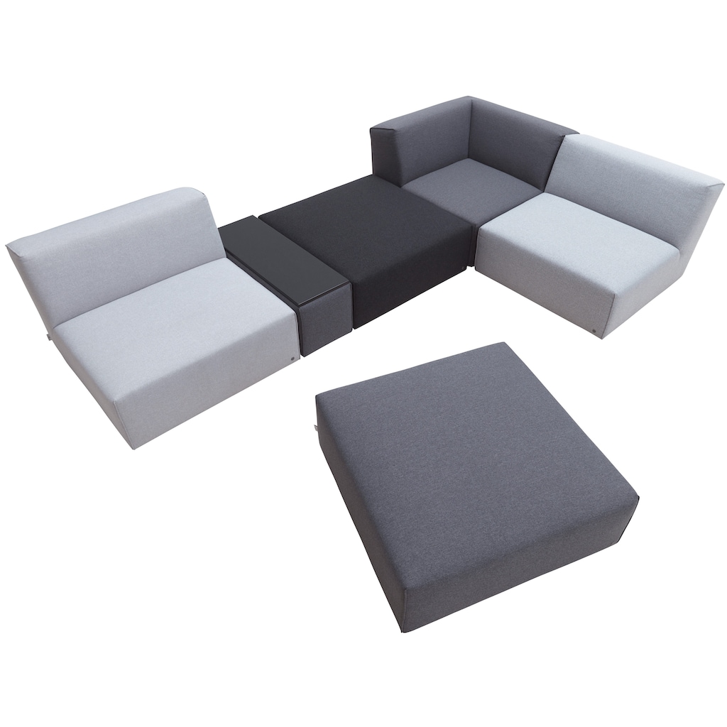 TOM TAILOR HOME Hocker »ELEMENTS«, als Einzelhocker oder Sofaelement einsetzbar